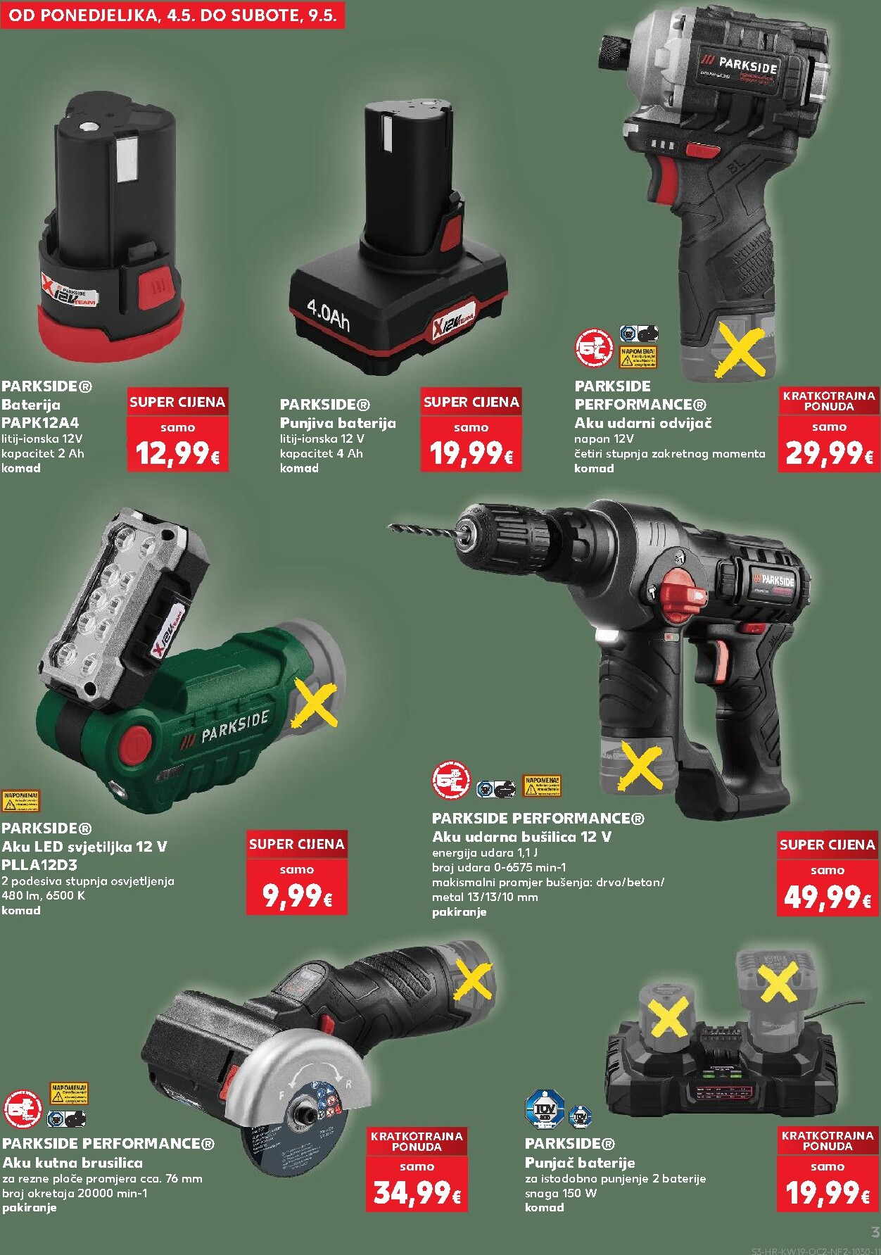 kaufland - Kaufland - Neprehrambenih proizvoda letak za sljedeći tjedan od srijede 06.05.2026 do utorka 12.05.2026 - page: 3