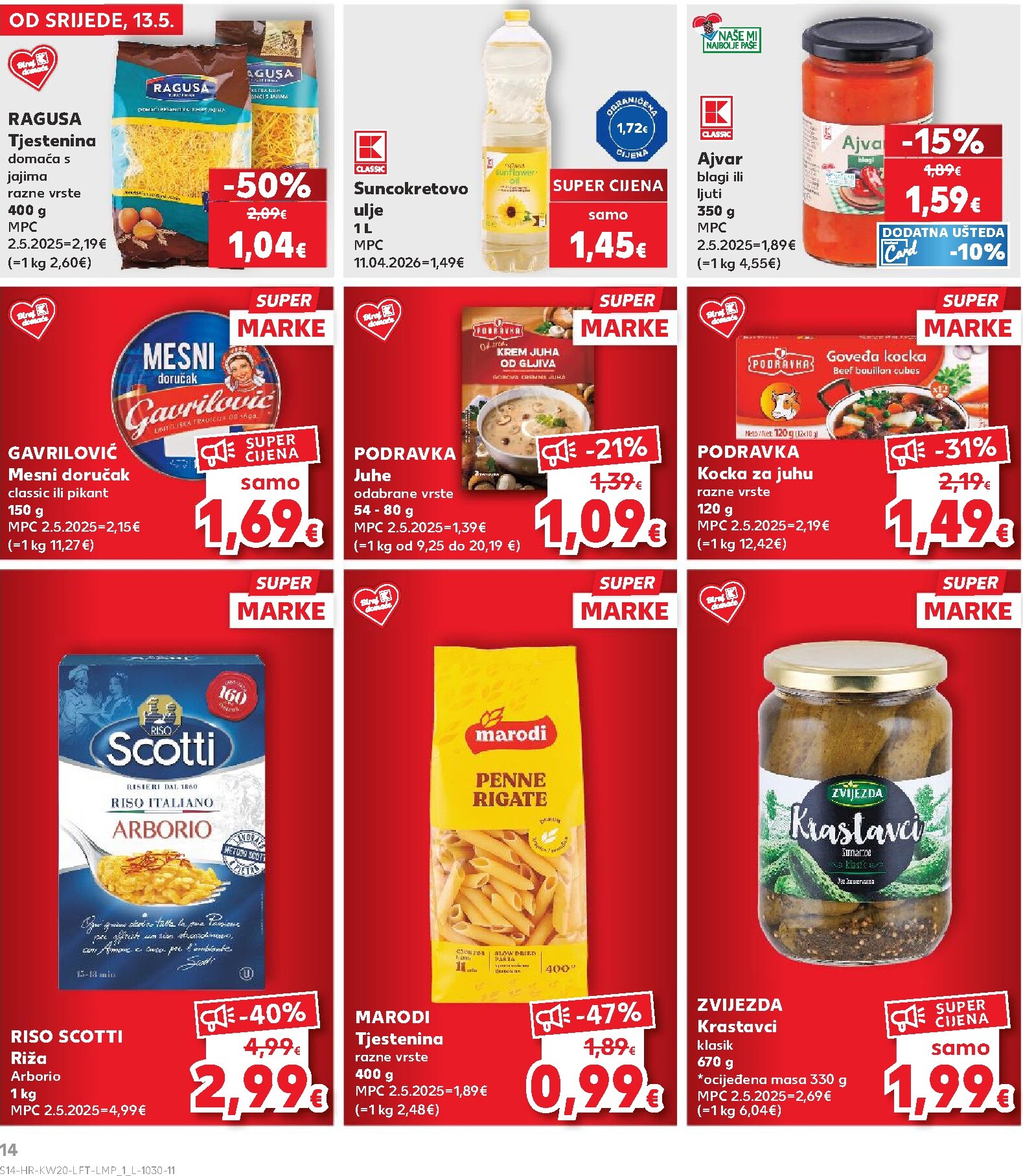 kaufland - Kaufland letak za sljedeći tjedan od srijede 13.05.2026 do utorka 19.05.2026 - page: 14
