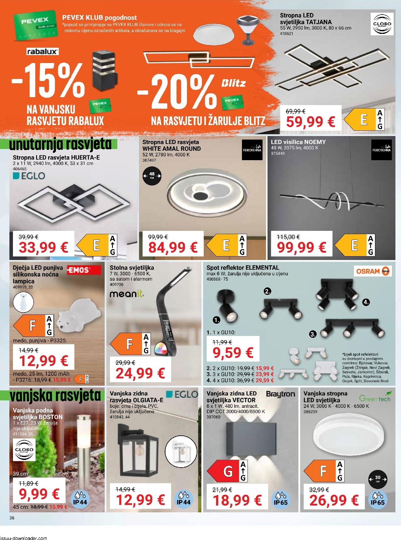 pevex - Aktualni katalog Pevex od četvrtka, 28.05.2026 do ponedjeljka, 22.06.2026 - page: 36