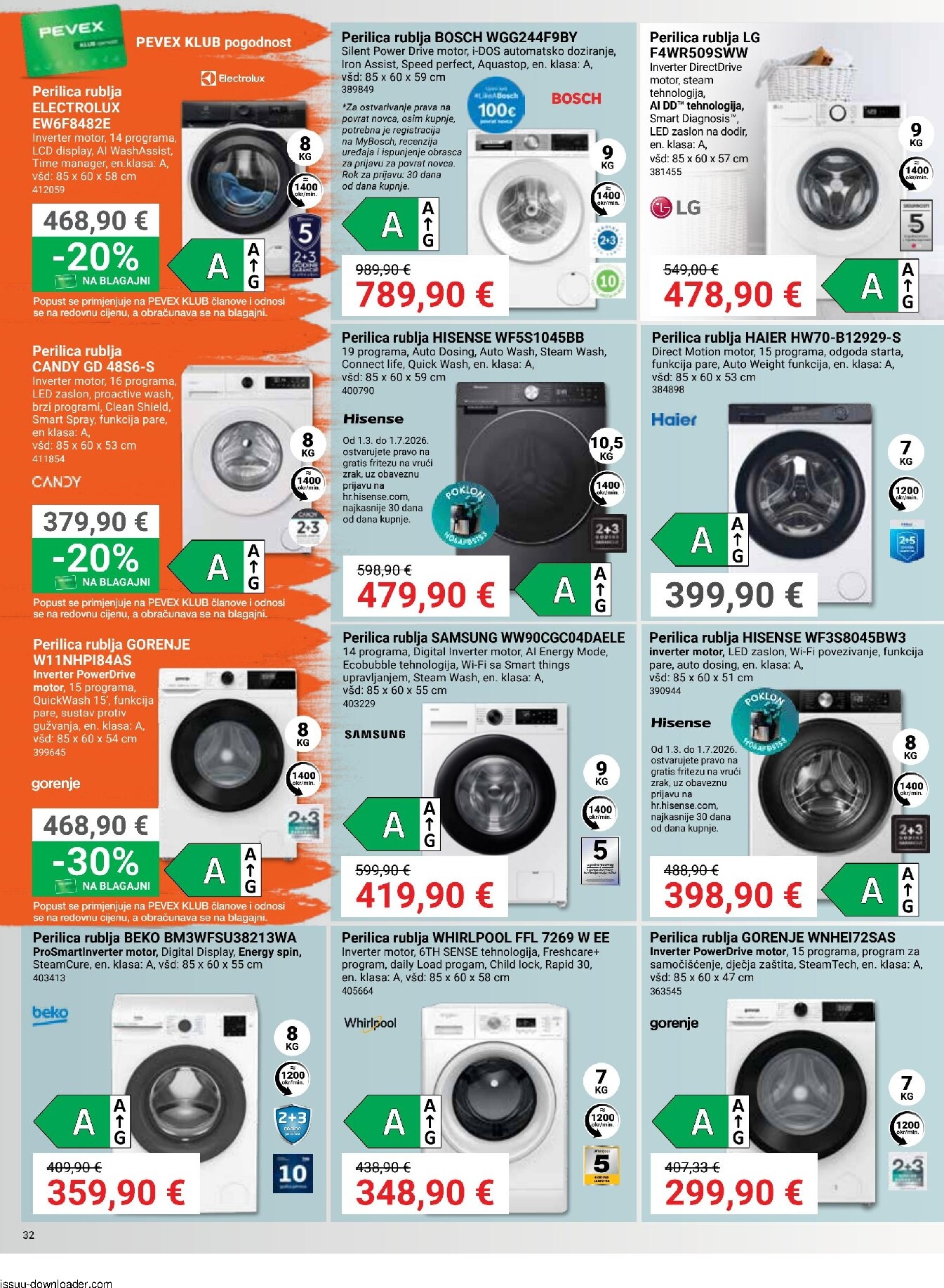 pevex - Aktualni katalog Pevex od četvrtka, 28.05.2026 do ponedjeljka, 22.06.2026 - page: 32