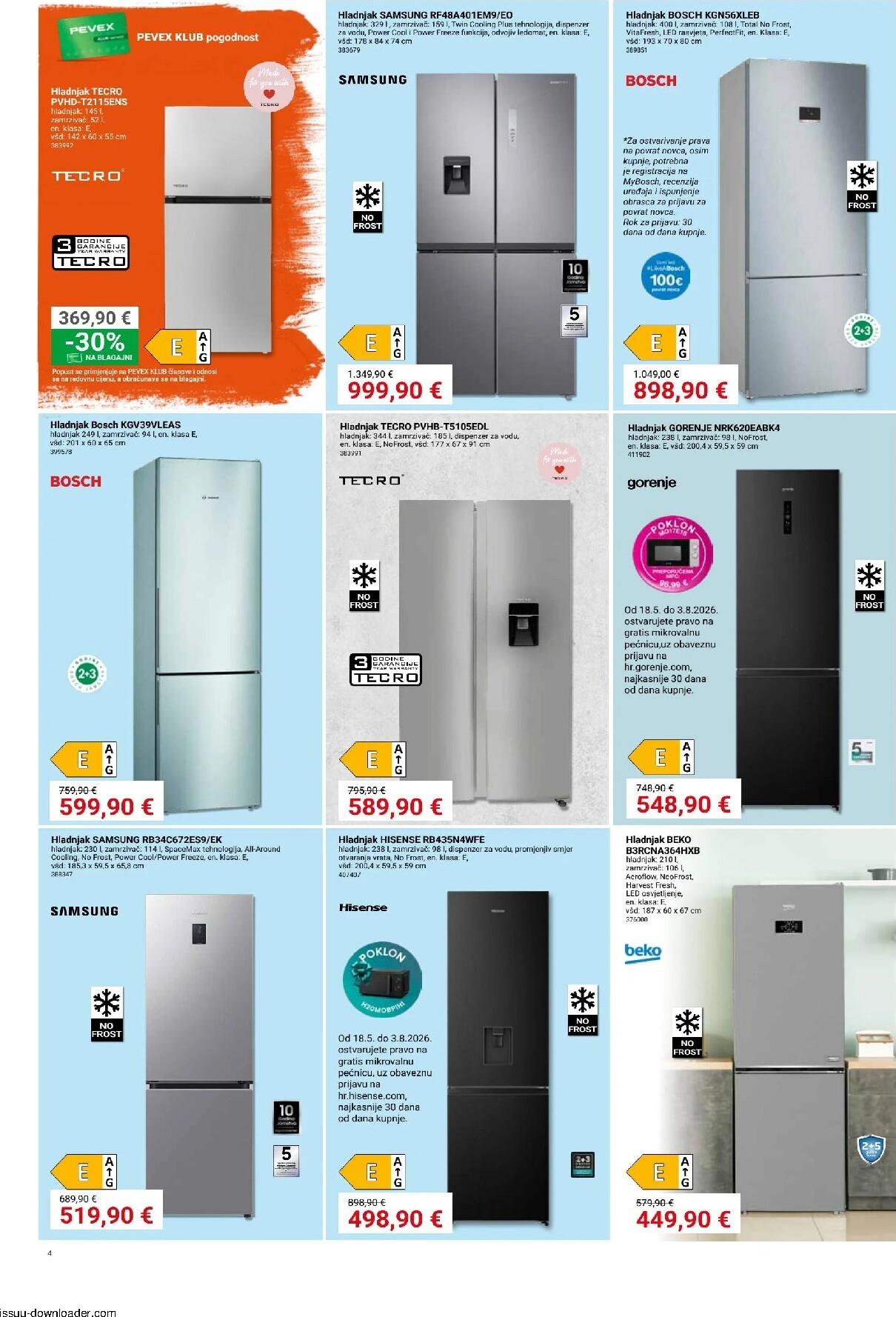 pevex - Aktualni katalog Pevex - Kućanstvo od četvrtka, 28.05.2026 do ponedjeljka, 22.06.2026 - page: 4