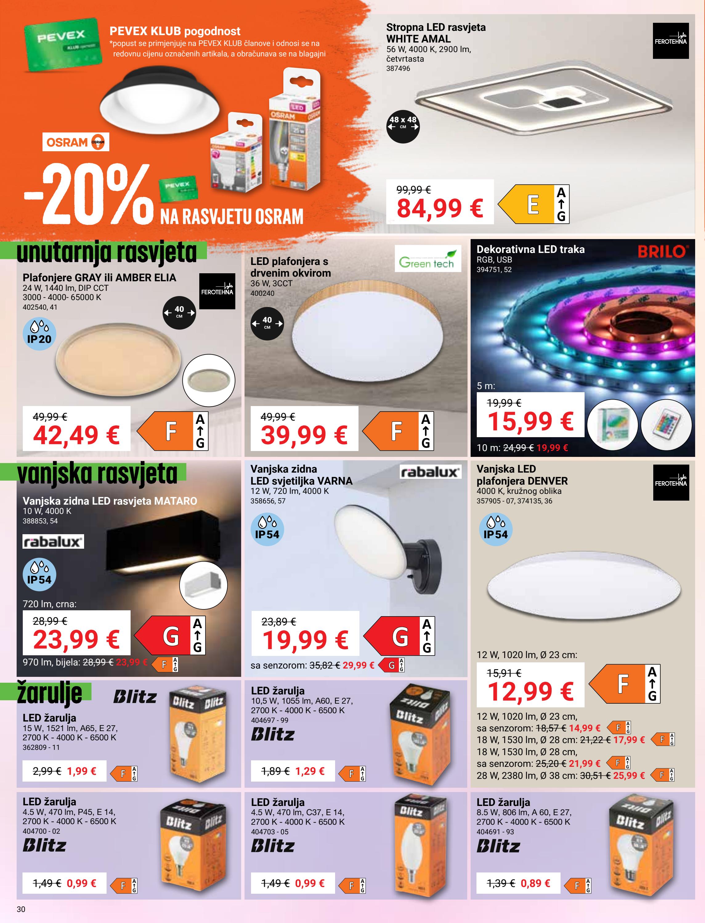 pevex - Aktualni katalog Pevex od četvrtka, 25.06.2026 do ponedjeljka, 20.07.2026 - page: 30