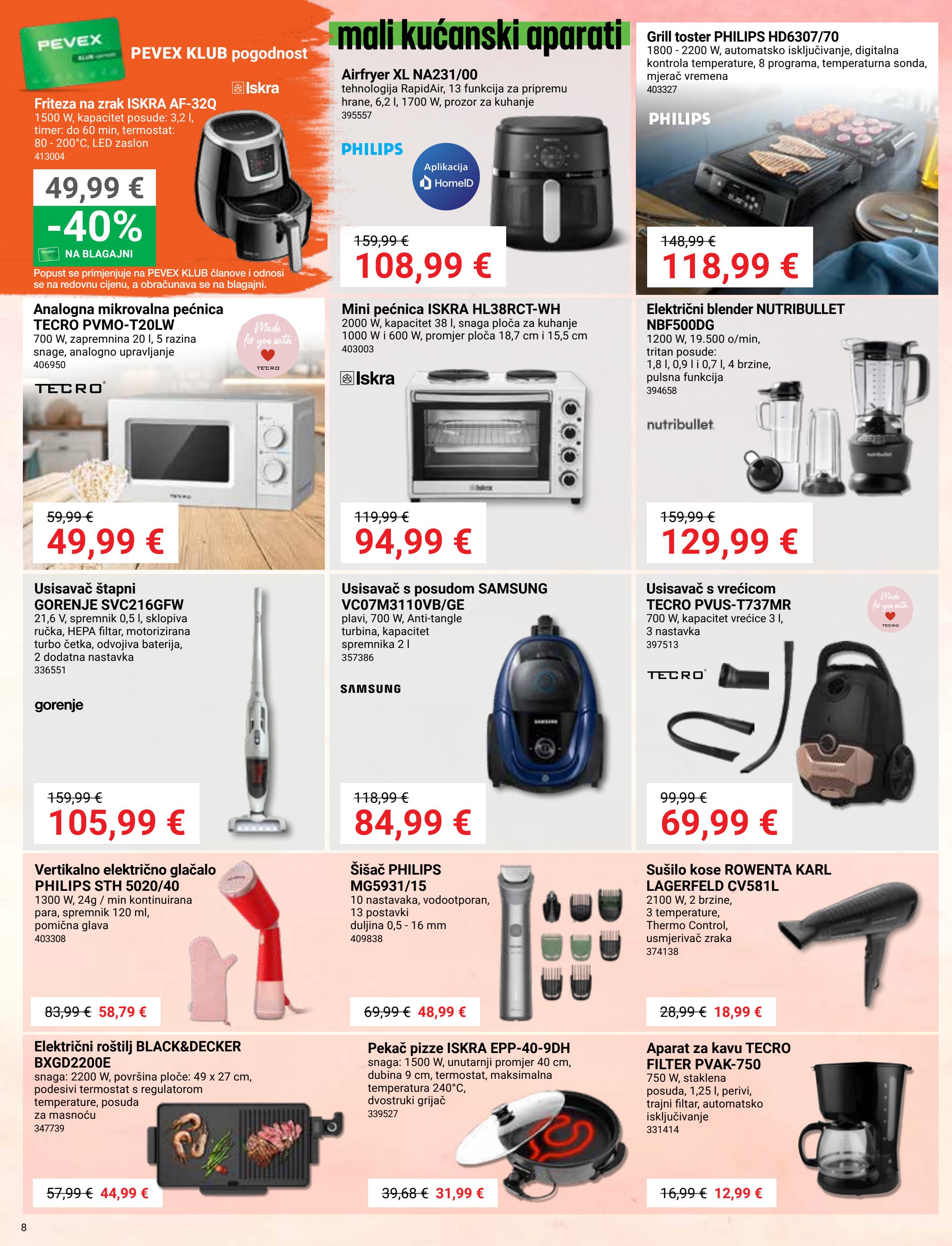 pevex - Aktualni katalog Pevex od četvrtka, 25.06.2026 do ponedjeljka, 20.07.2026 - page: 8