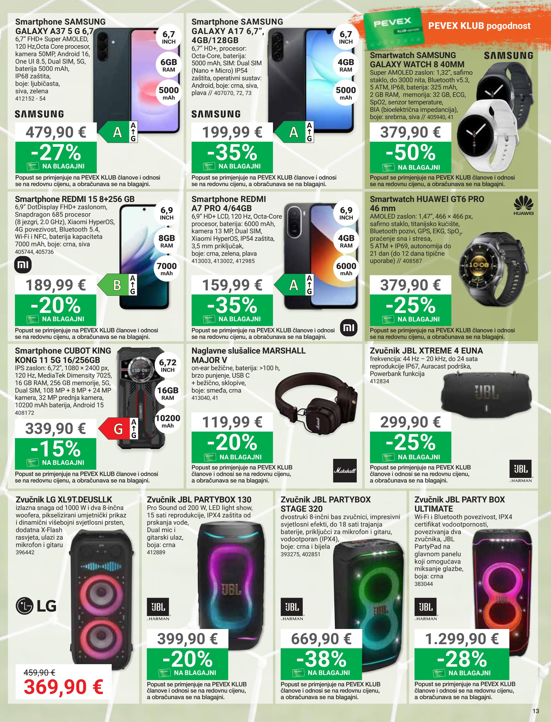 pevex - Aktualni katalog Pevex od četvrtka, 25.06.2026 do ponedjeljka, 20.07.2026 - page: 13
