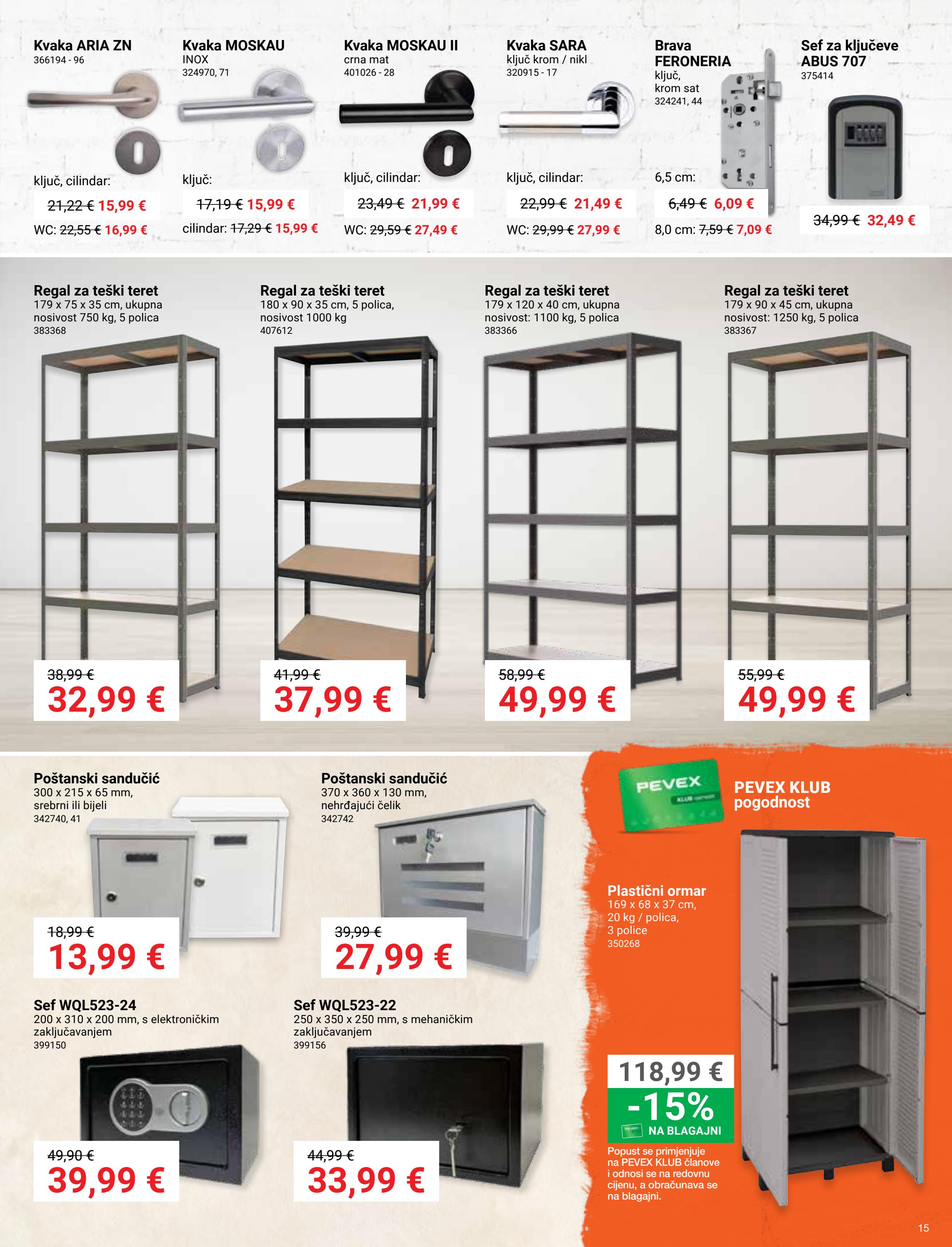 pevex - Aktualni katalog Pevex od četvrtka, 25.06.2026 do ponedjeljka, 20.07.2026 - page: 15