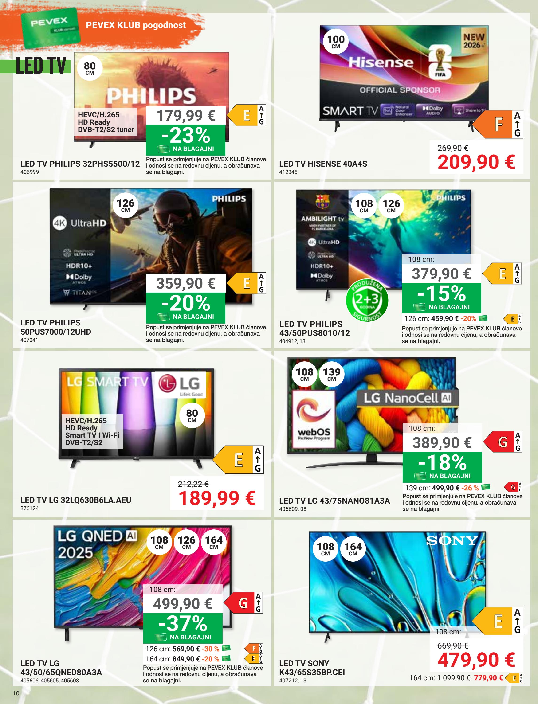 pevex - Aktualni katalog Pevex od četvrtka, 25.06.2026 do ponedjeljka, 20.07.2026 - page: 10