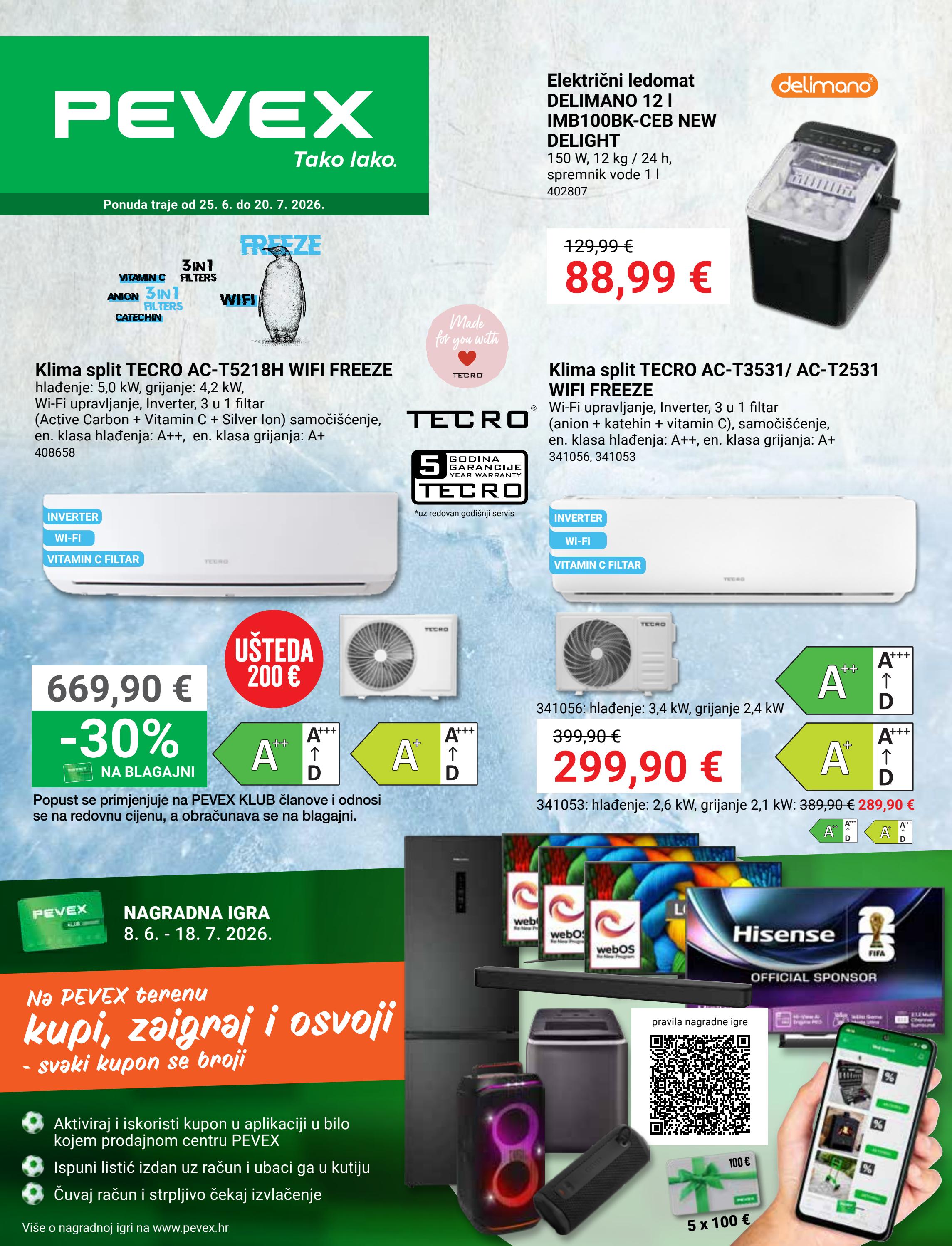 pevex - Aktualni katalog Pevex od četvrtka, 25.06.2026 do ponedjeljka, 20.07.2026