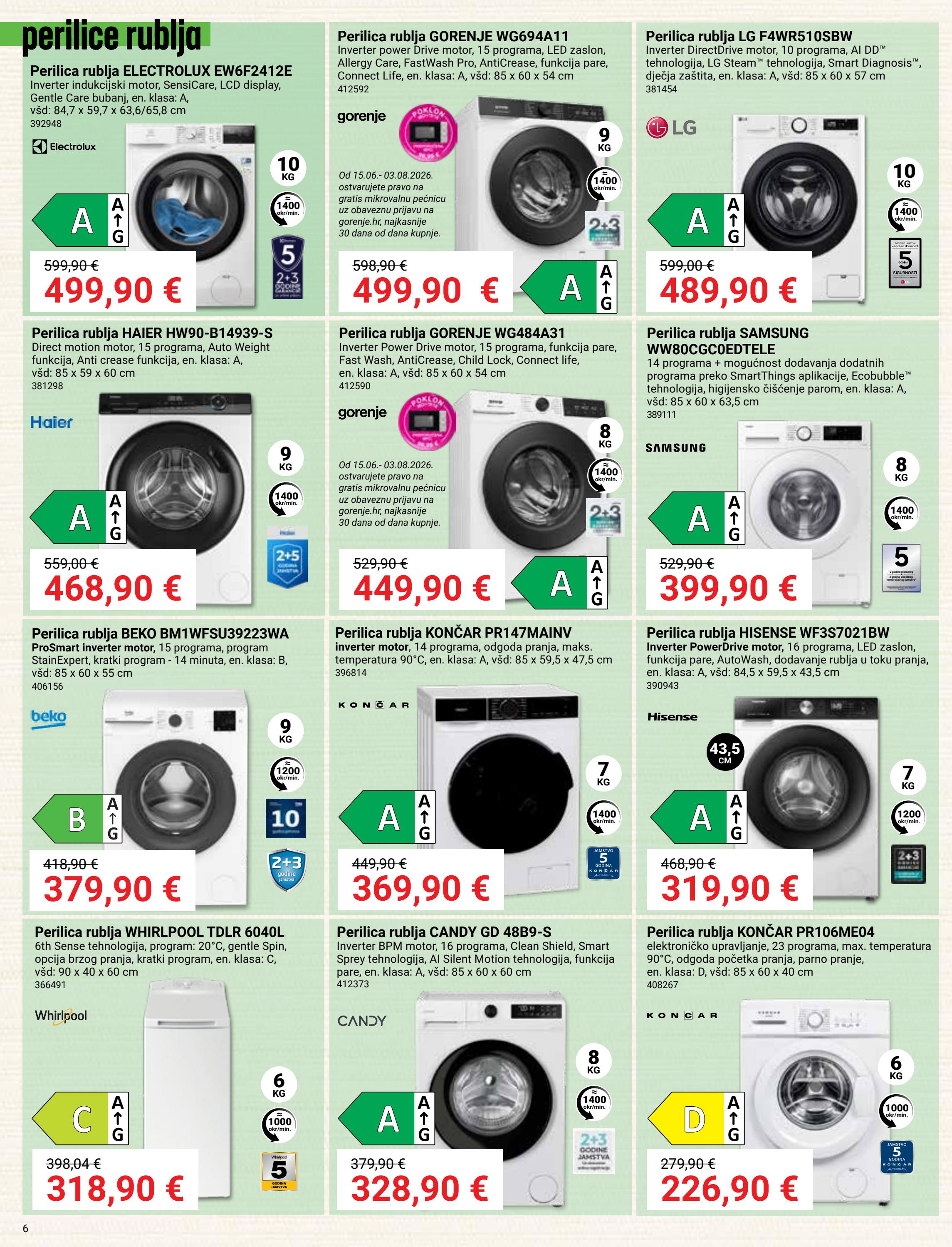 pevex - Aktualni katalog Pevex od četvrtka, 25.06.2026 do ponedjeljka, 20.07.2026 - page: 6