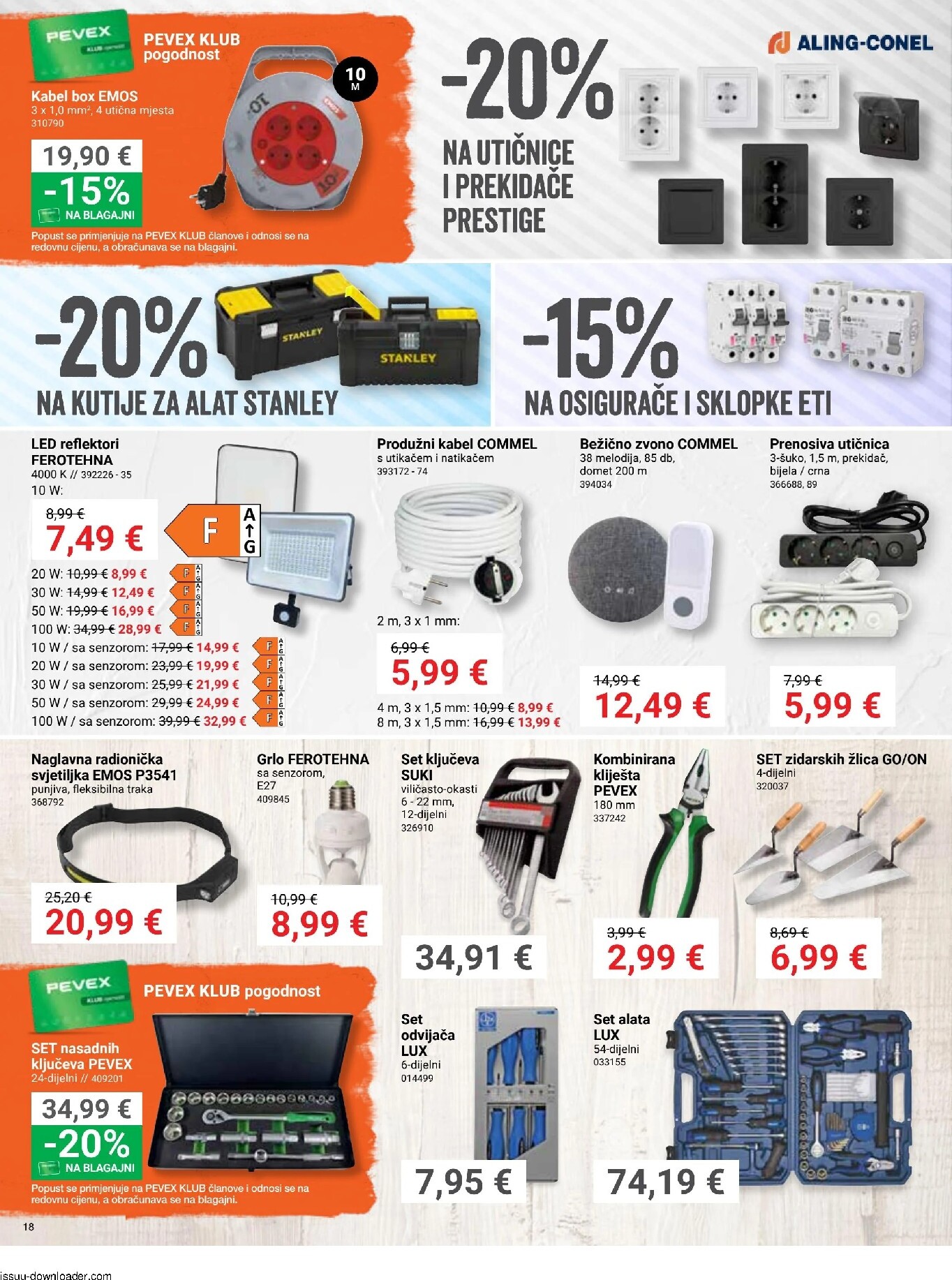 pevex - Aktualni katalog Pevex od četvrtka, 23.07.2026 do ponedjeljka, 24.08.2026 - page: 18