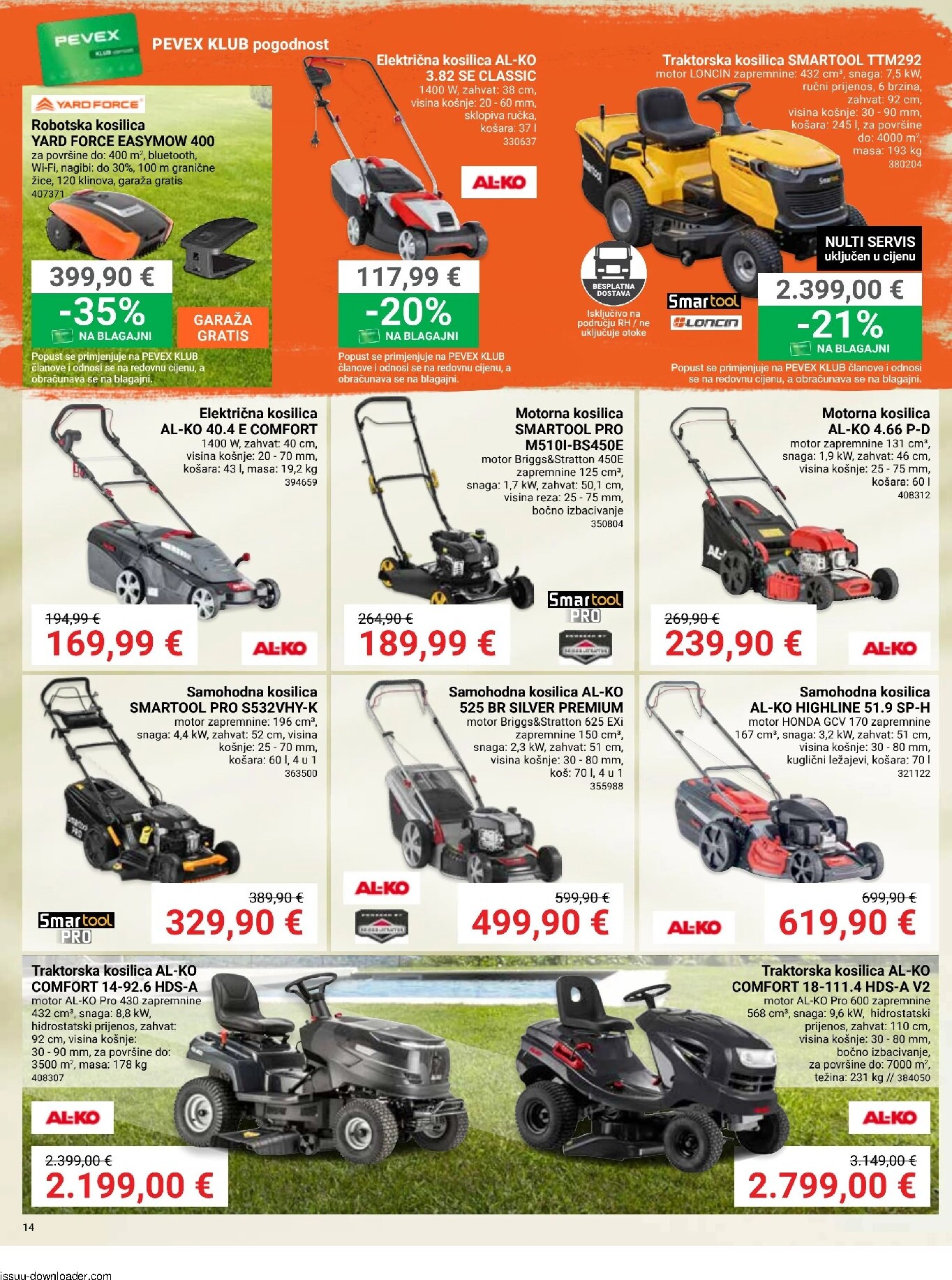 pevex - Aktualni katalog Pevex od četvrtka, 23.07.2026 do ponedjeljka, 24.08.2026 - page: 14