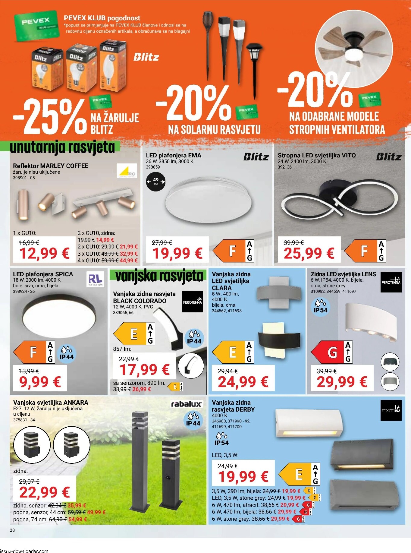 pevex - Aktualni katalog Pevex od četvrtka, 23.07.2026 do ponedjeljka, 24.08.2026 - page: 28