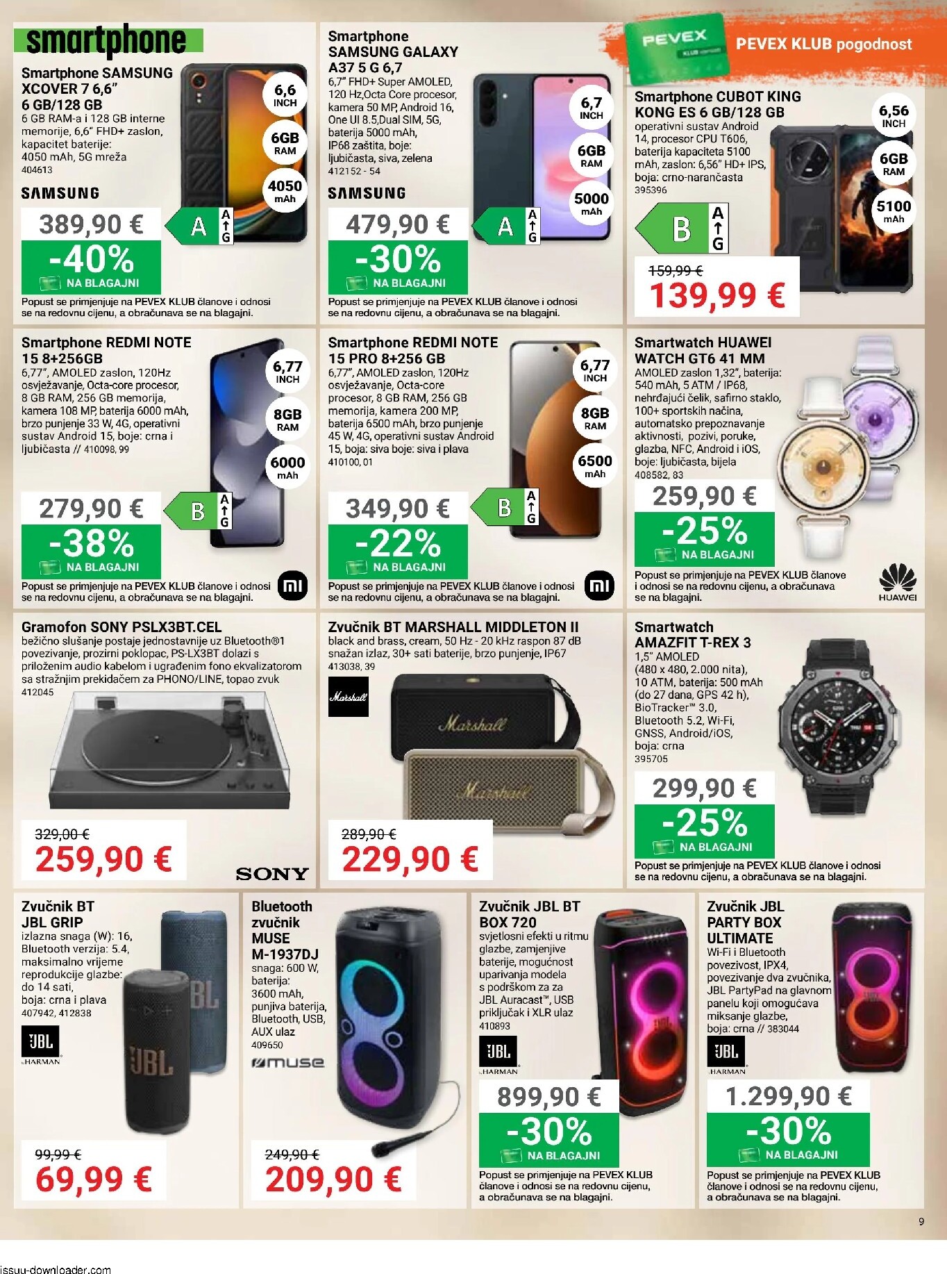 pevex - Aktualni katalog Pevex od četvrtka, 23.07.2026 do ponedjeljka, 24.08.2026 - page: 9