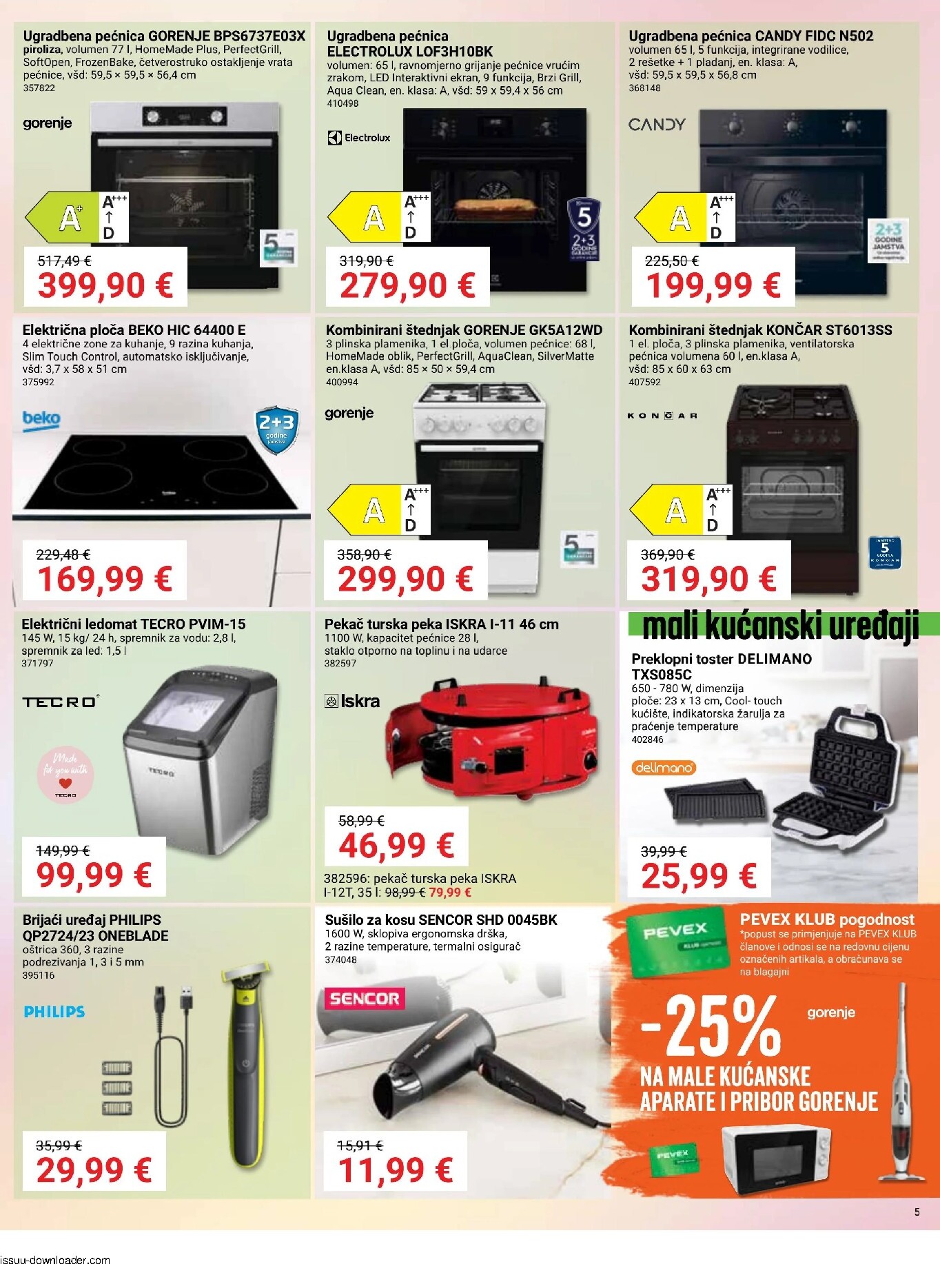 pevex - Aktualni katalog Pevex od četvrtka, 23.07.2026 do ponedjeljka, 24.08.2026 - page: 5