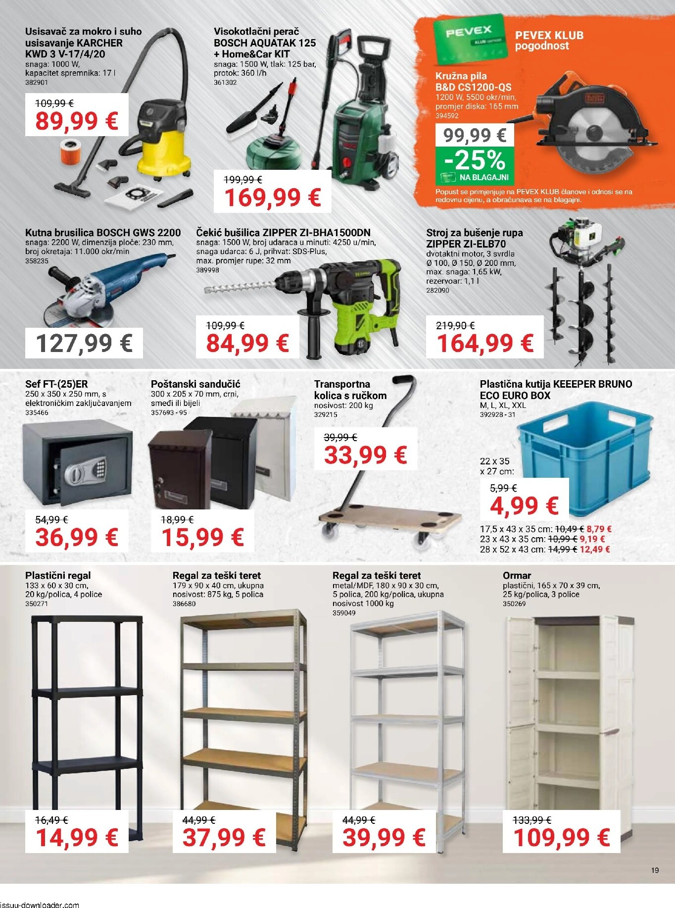 pevex - Aktualni katalog Pevex od četvrtka, 23.07.2026 do ponedjeljka, 24.08.2026 - page: 19