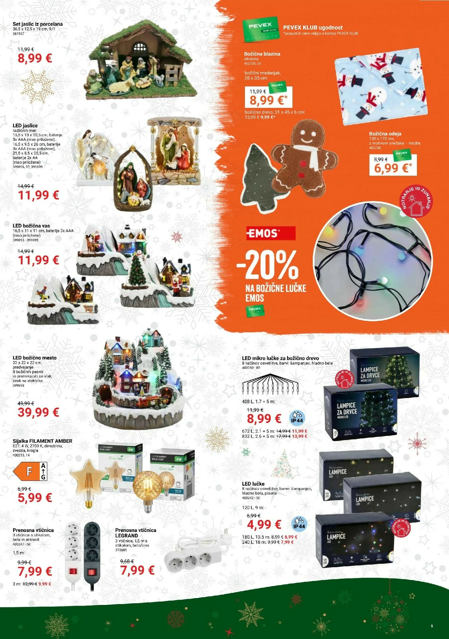 pevex - Prelistajte katalog Pevex, vrijedi od 13.11. do 31.12. - page: 5
