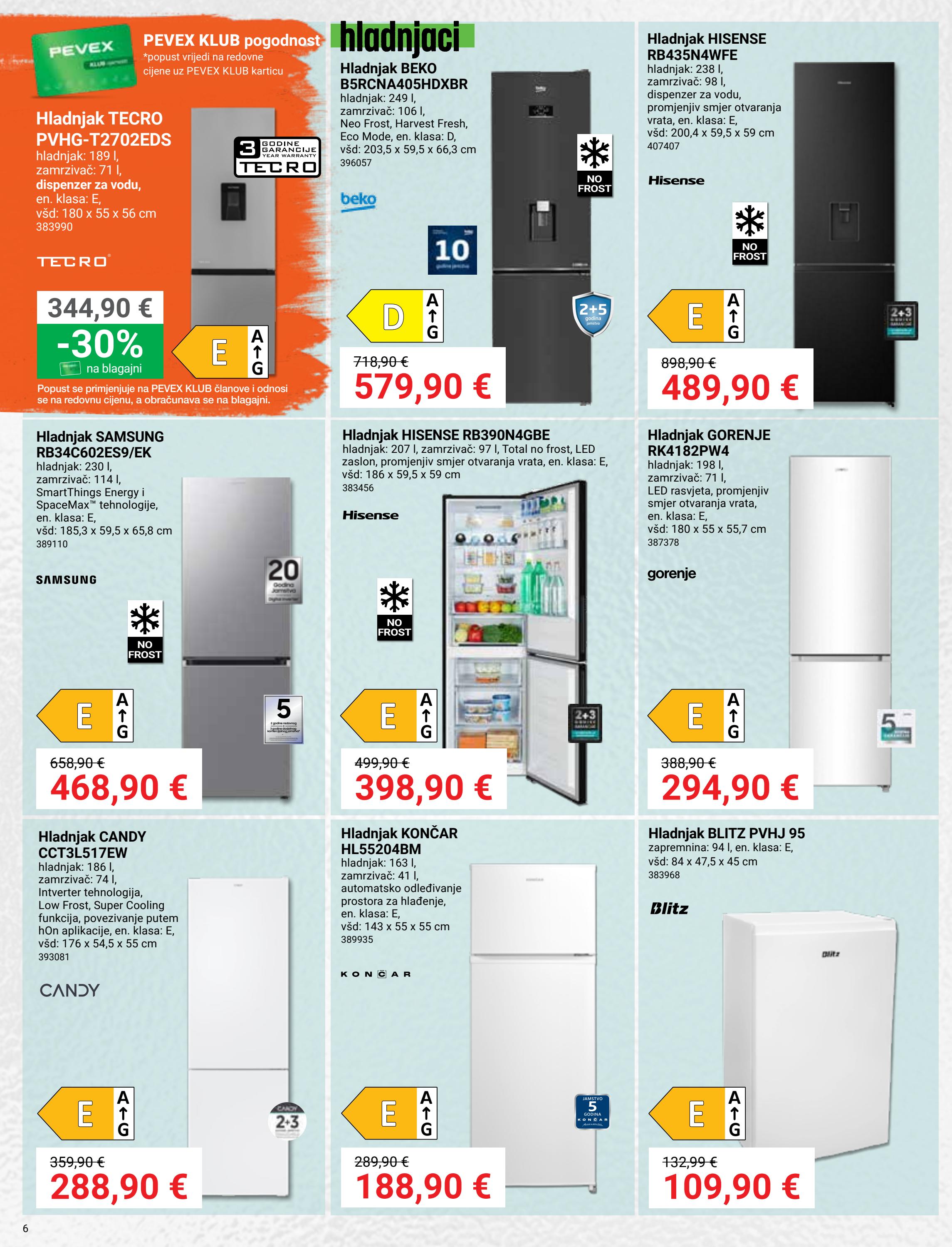 pevex - Prelistajte katalog Pevex, vrijedi od 08.01. do 02.02. - page: 6