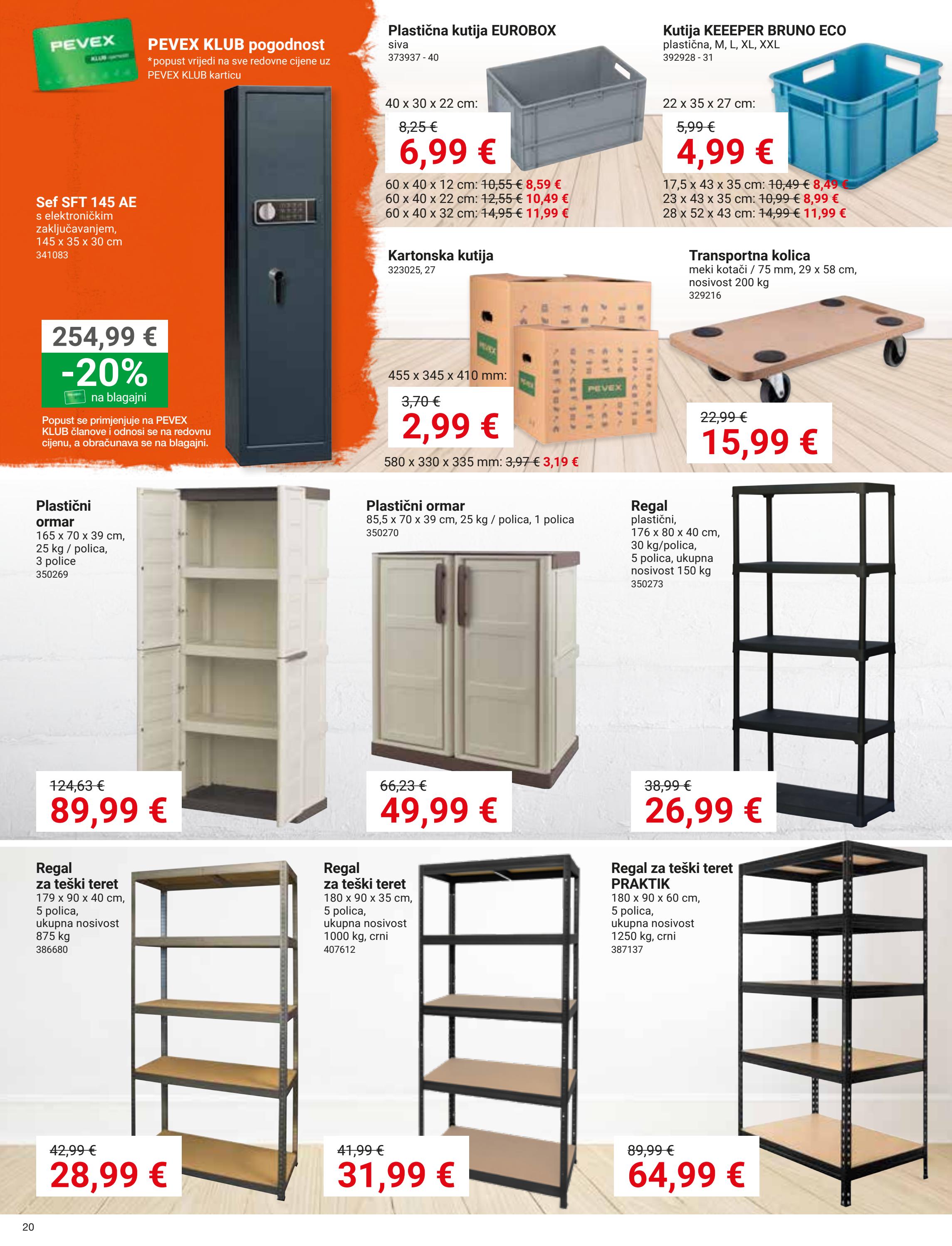 pevex - Prelistajte katalog Pevex, vrijedi od 08.01. do 02.02. - page: 20