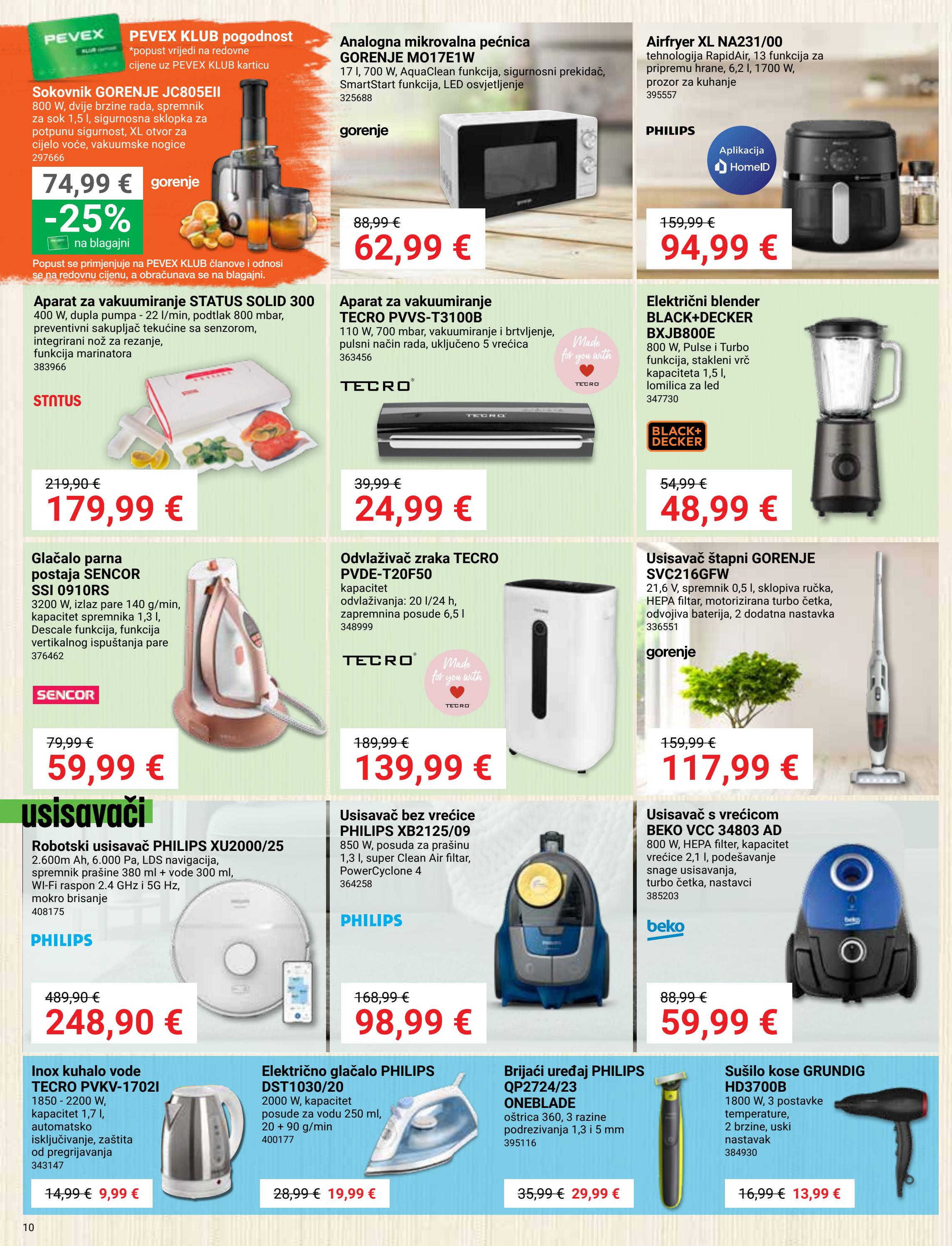 pevex - Prelistajte katalog Pevex, vrijedi od 08.01. do 02.02. - page: 10