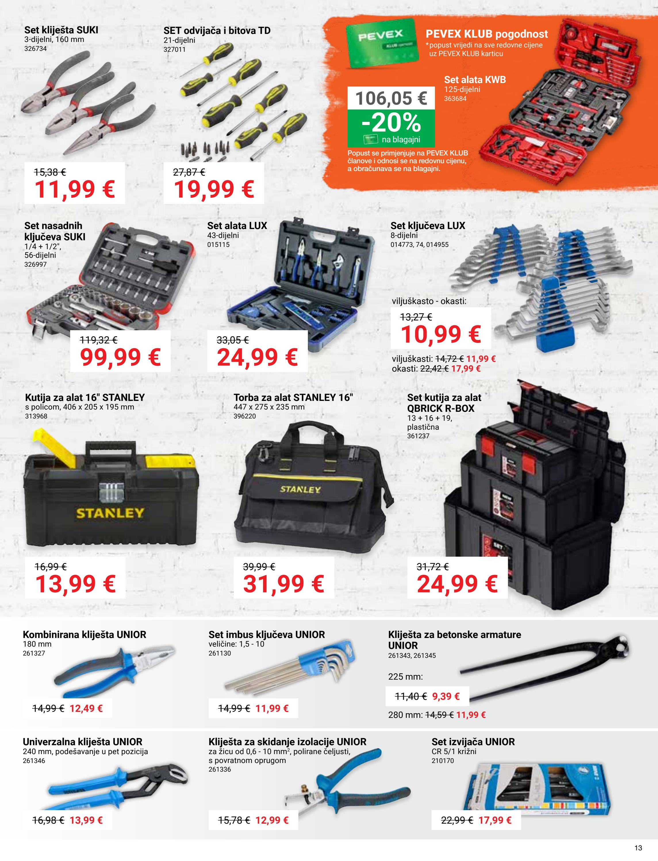 pevex - Prelistajte katalog Pevex, vrijedi od 05.02.2026 do 03.03.2026 - page: 13