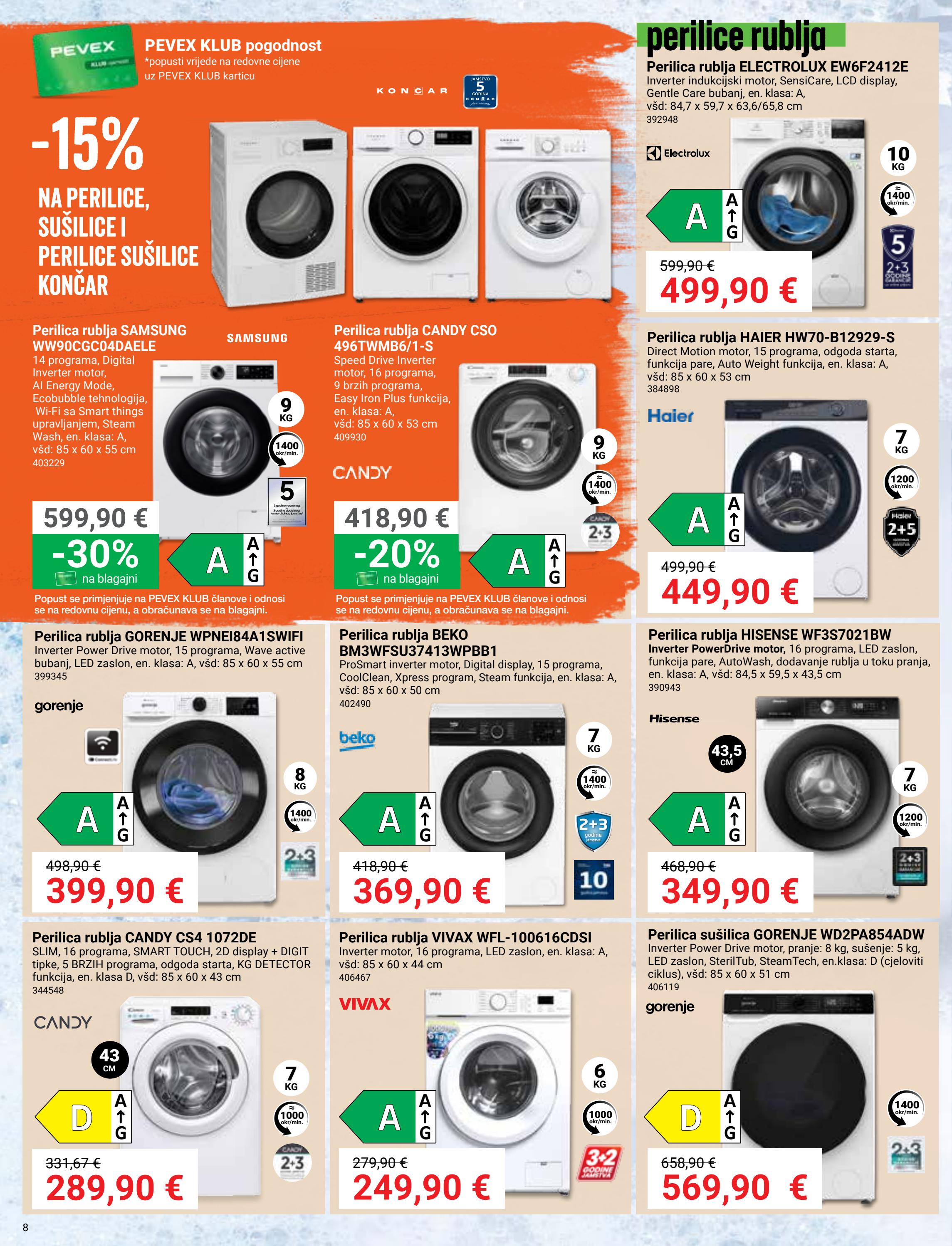 pevex - Prelistajte katalog Pevex, vrijedi od 05.02.2026 do 03.03.2026 - page: 8