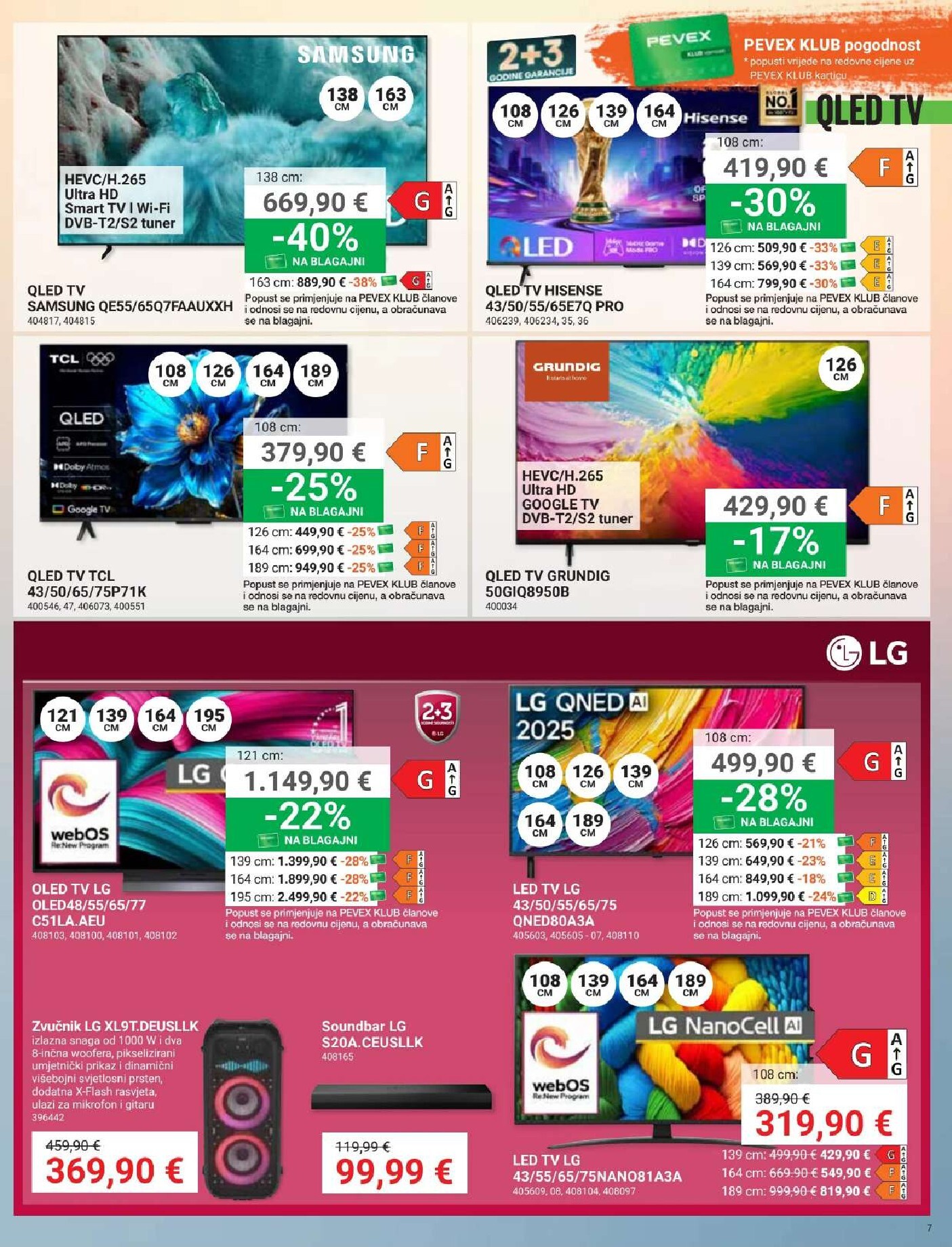 pevex - Prelistajte katalog Pevex, vrijedi od 05.03.2026 do 30.03.2026 - page: 7