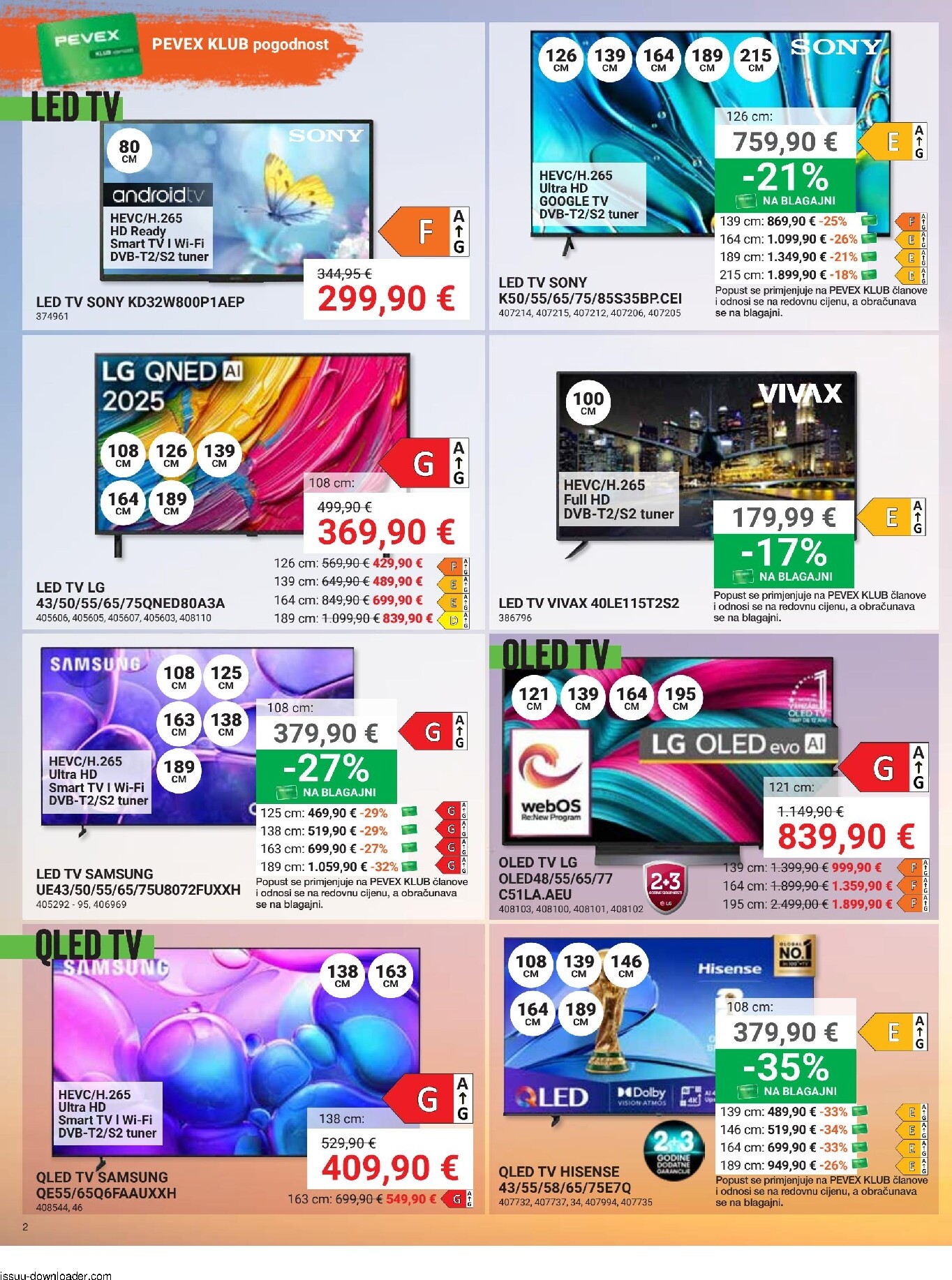 pevex - Prelistajte katalog Pevex, vrijedi od 03.04.2026 do 27.04.2026 - page: 2