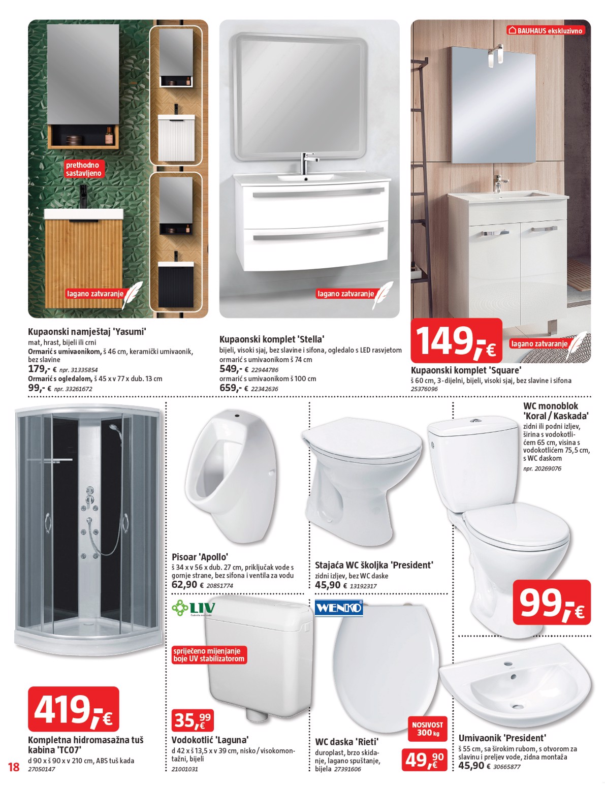 bauhaus - Aktualni katalog BAUHAUS od srijede, 03.06.2026 do utorka, 16.06.2026 - page: 18