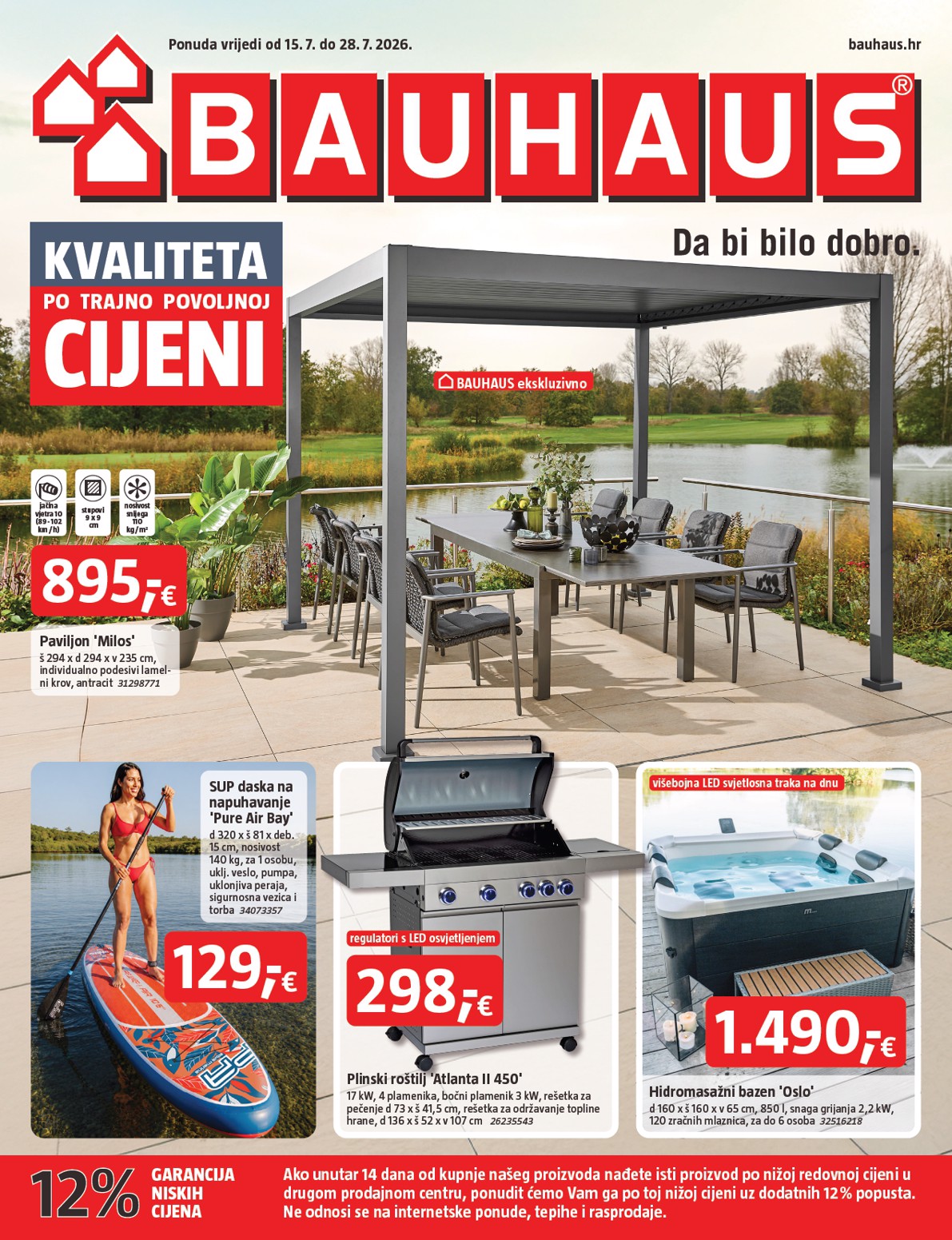 bauhaus - Aktualni katalog BAUHAUS od srijede, 15.07.2026 do utorka, 28.07.2026