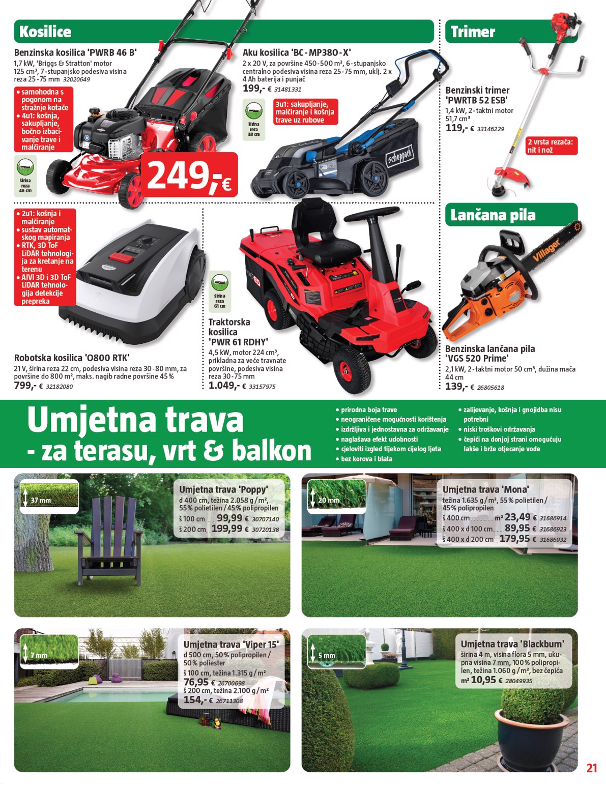 bauhaus - Aktualni katalog BAUHAUS od srijede, 15.07.2026 do utorka, 28.07.2026 - page: 21