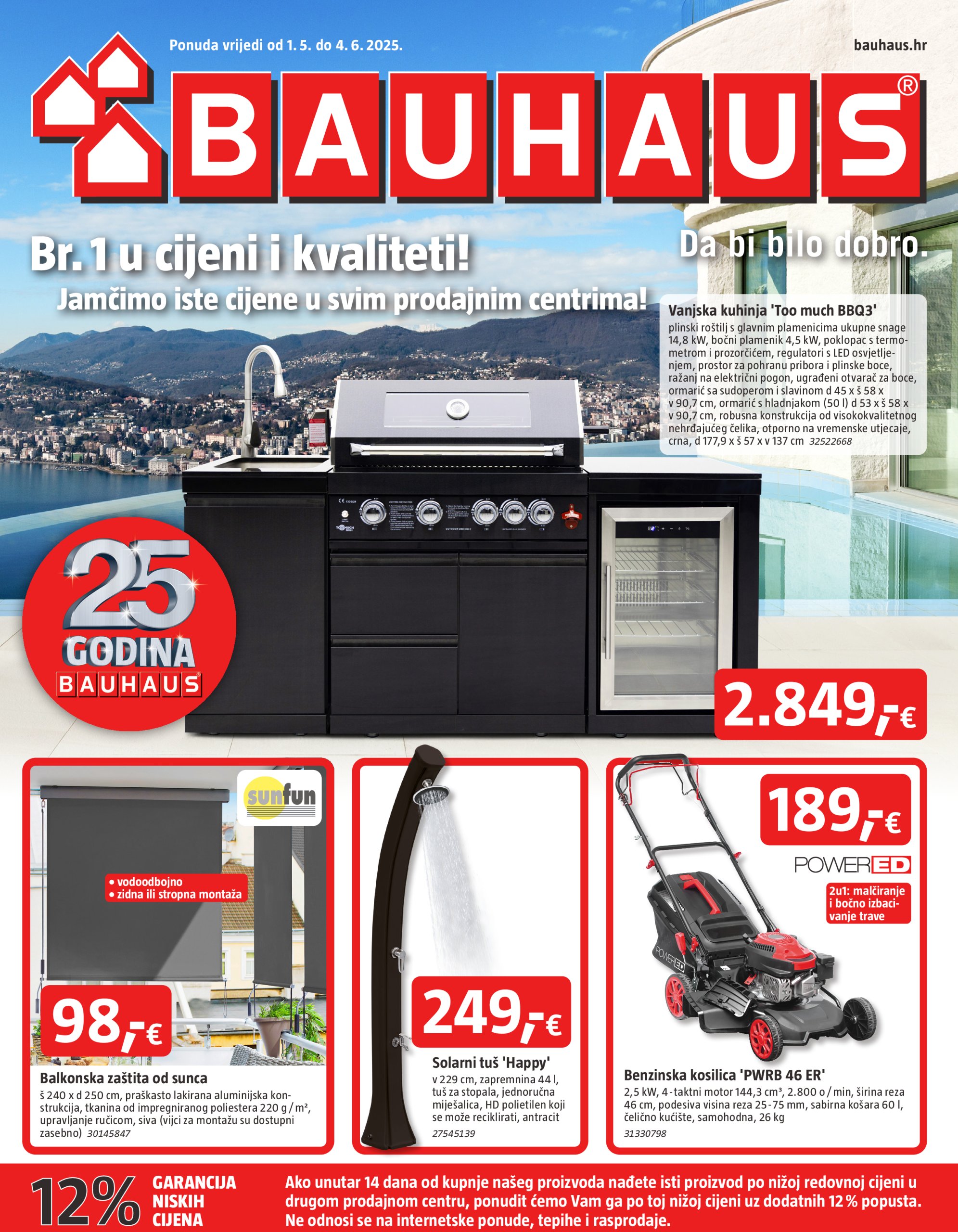bauhaus - BAUHAUS katalog vrijedi od 01.05. do 04.06. - page: 1 bauhaus - BAUHAUS katalog vrijedi od 01.05. do 04.06. - page: 1