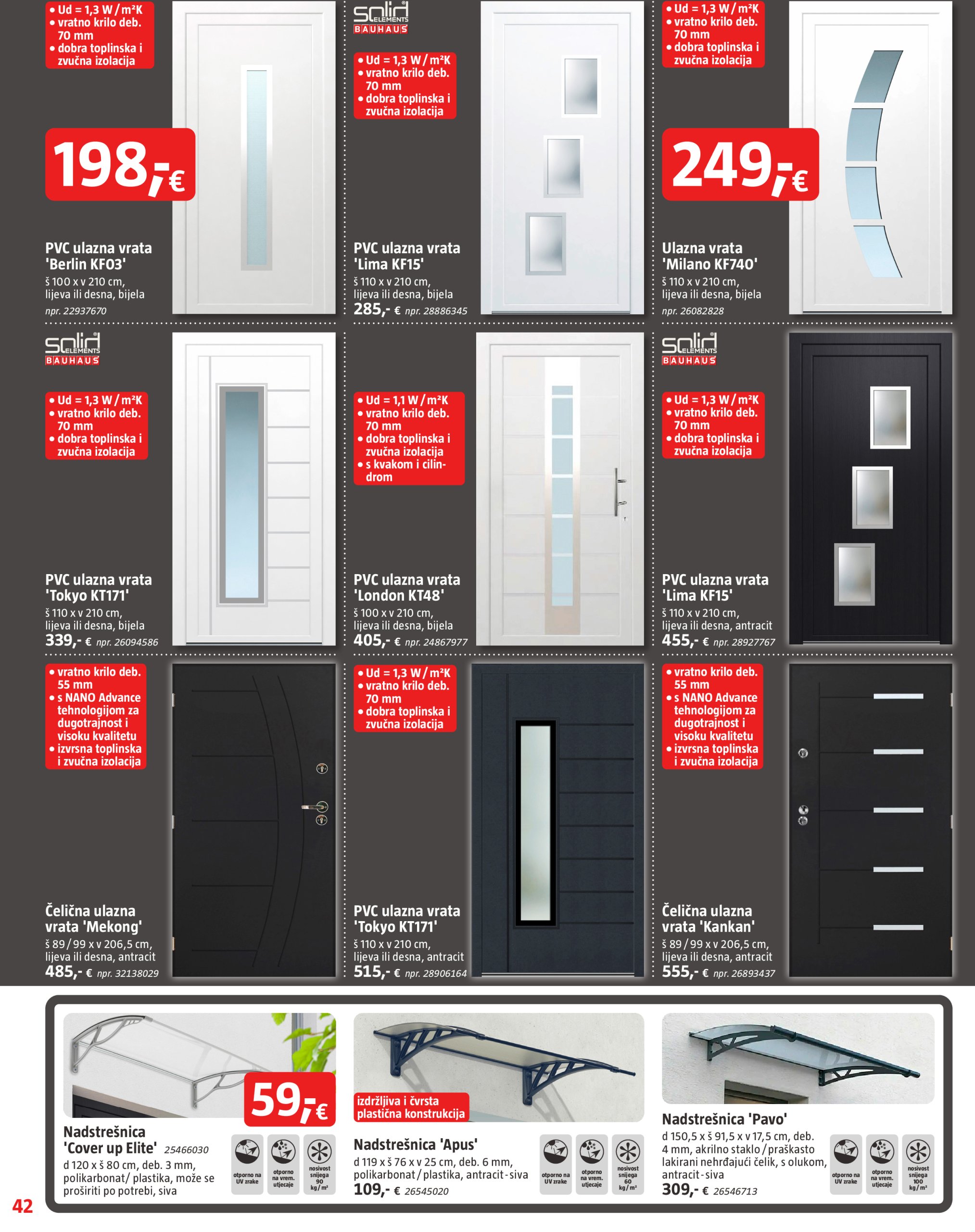 bauhaus - Prelistajte katalog BAUHAUS, vrijedi od 05.06. do 02.07. - page: 42 bauhaus - Prelistajte katalog BAUHAUS, vrijedi od 05.06. do 02.07. - page: 42