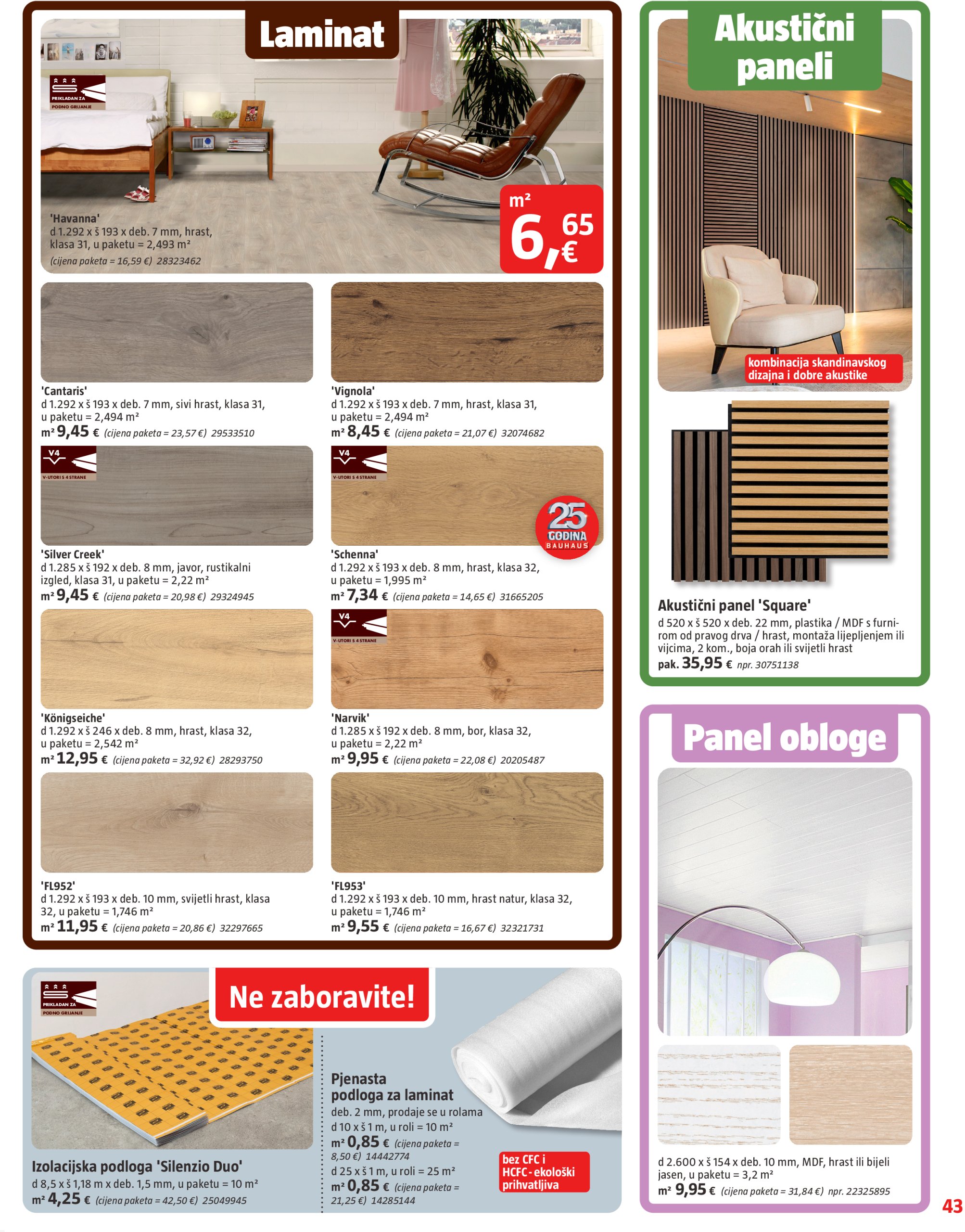 bauhaus - Prelistajte katalog BAUHAUS, vrijedi od 05.06. do 02.07. - page: 43 bauhaus - Prelistajte katalog BAUHAUS, vrijedi od 05.06. do 02.07. - page: 43
