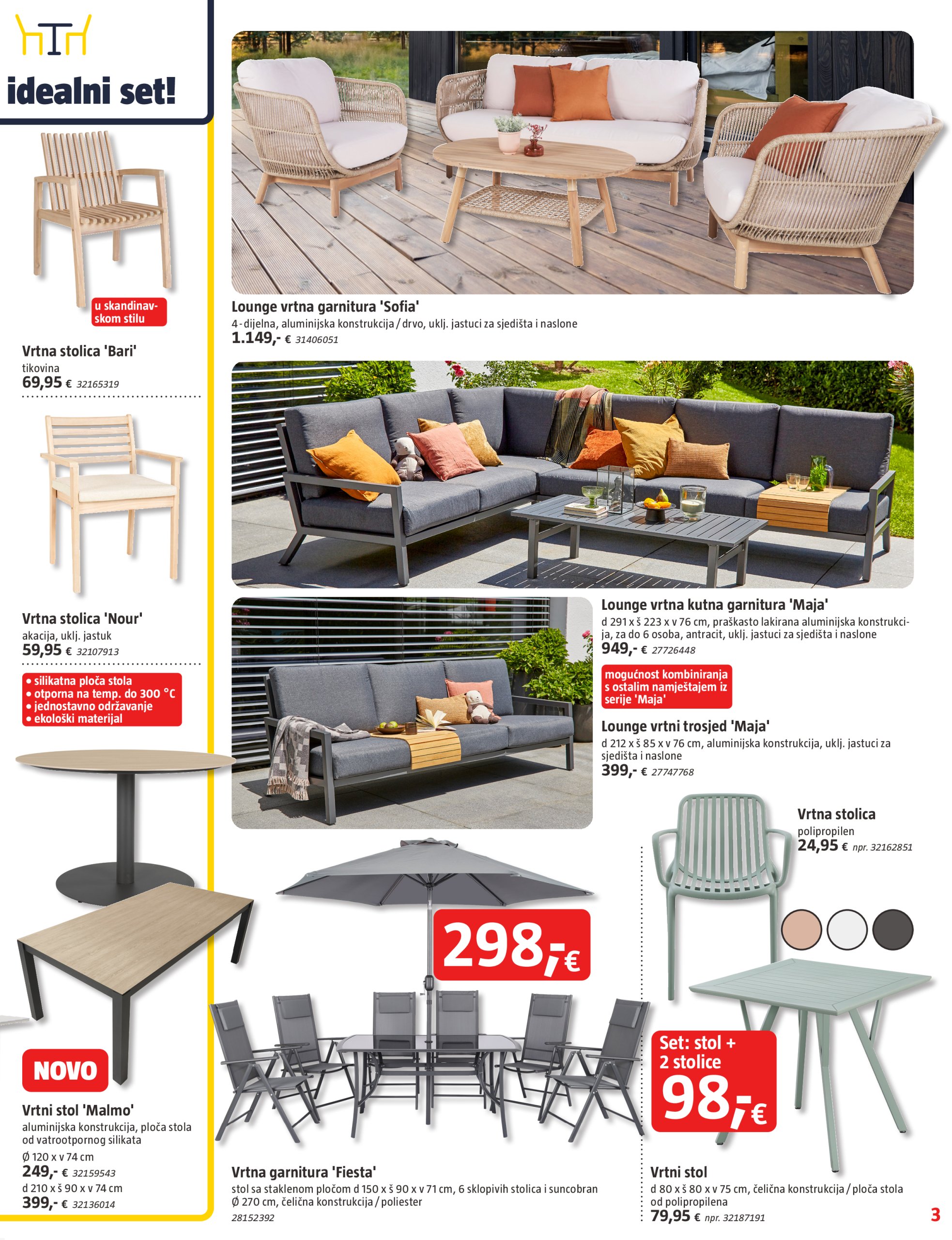 bauhaus - Prelistajte katalog BAUHAUS, vrijedi od 05.06. do 02.07. - page: 3 bauhaus - Prelistajte katalog BAUHAUS, vrijedi od 05.06. do 02.07. - page: 3