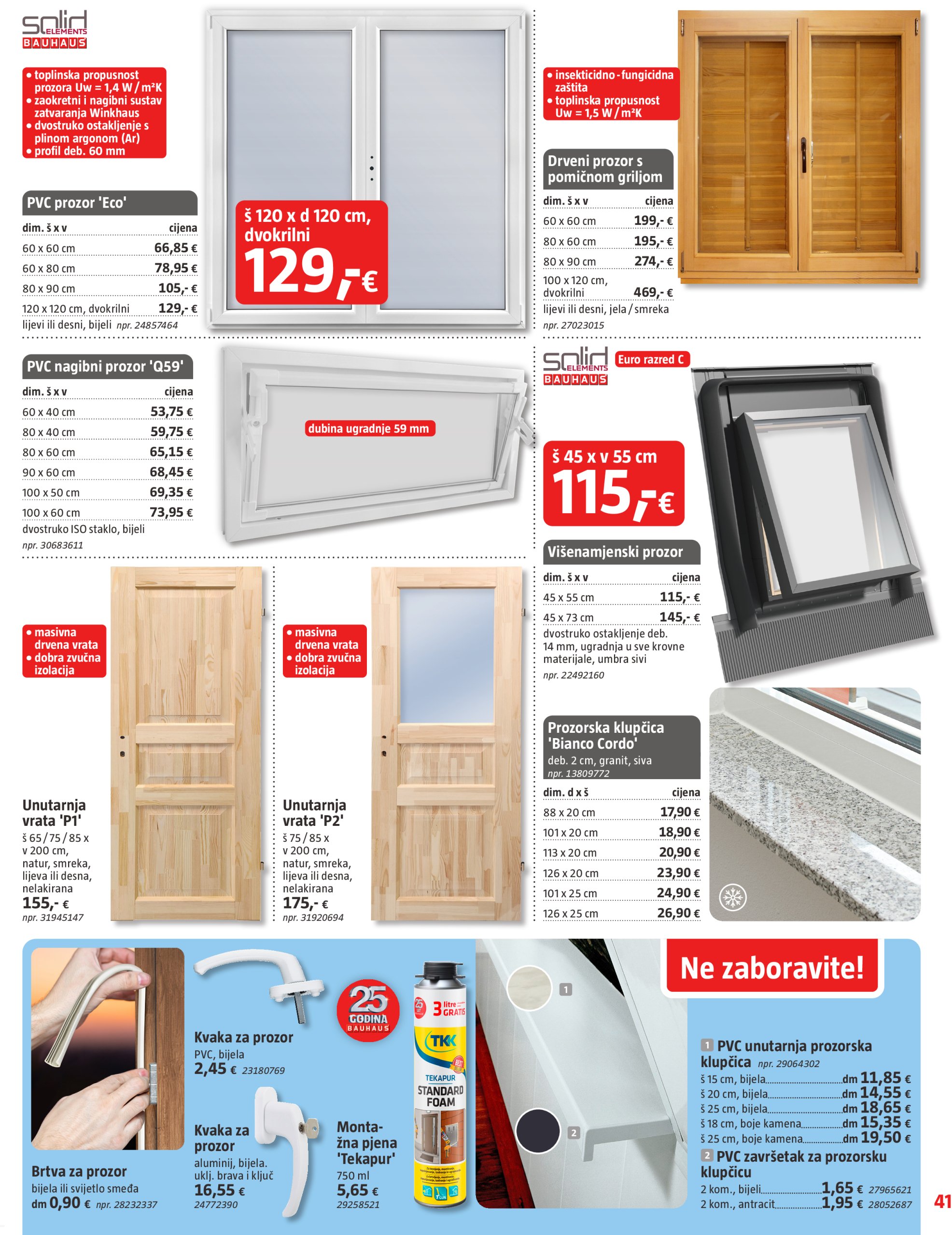 bauhaus - Prelistajte katalog BAUHAUS, vrijedi od 05.06. do 02.07. - page: 41 bauhaus - Prelistajte katalog BAUHAUS, vrijedi od 05.06. do 02.07. - page: 41