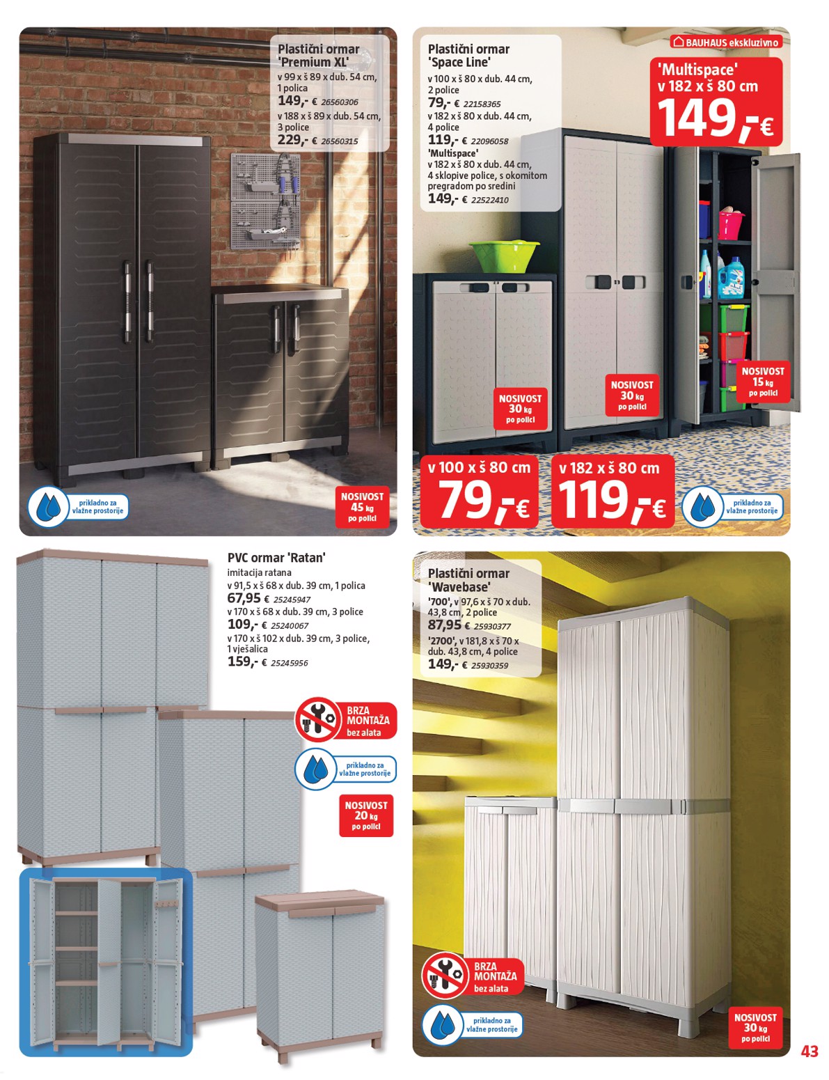 bauhaus - Prelistajte katalog BAUHAUS, vrijedi od 31.07. do 03.09. - page: 43