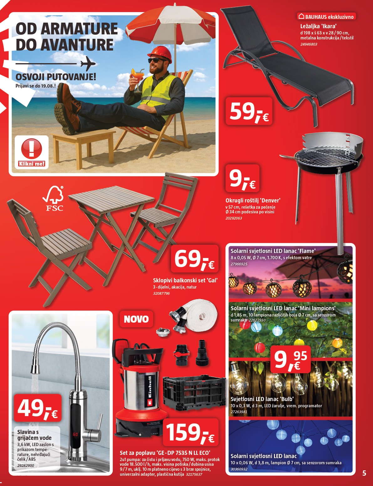 bauhaus - Prelistajte katalog BAUHAUS, vrijedi od 31.07. do 03.09. - page: 5