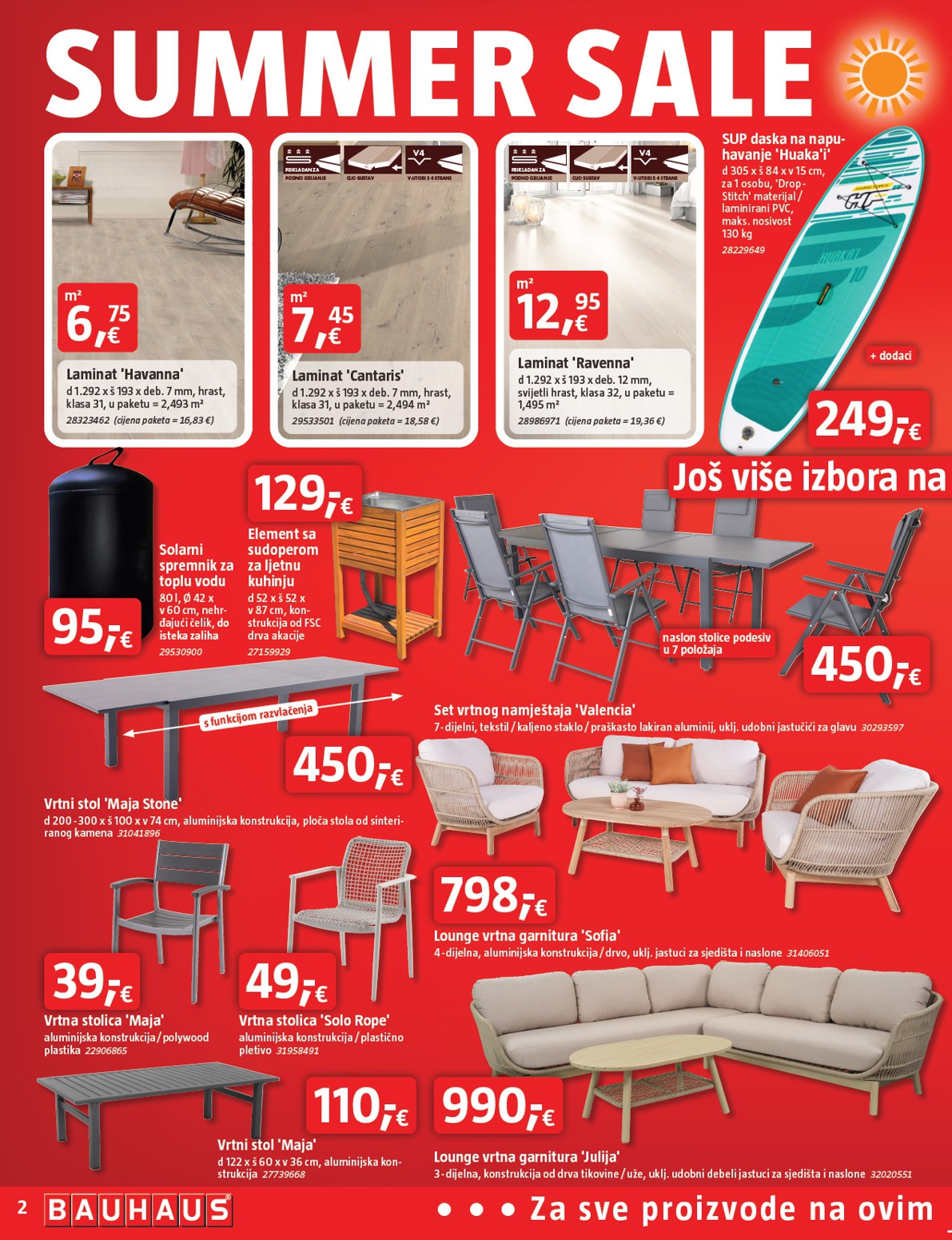 bauhaus - Prelistajte katalog BAUHAUS, vrijedi od 31.07. do 03.09. - page: 2