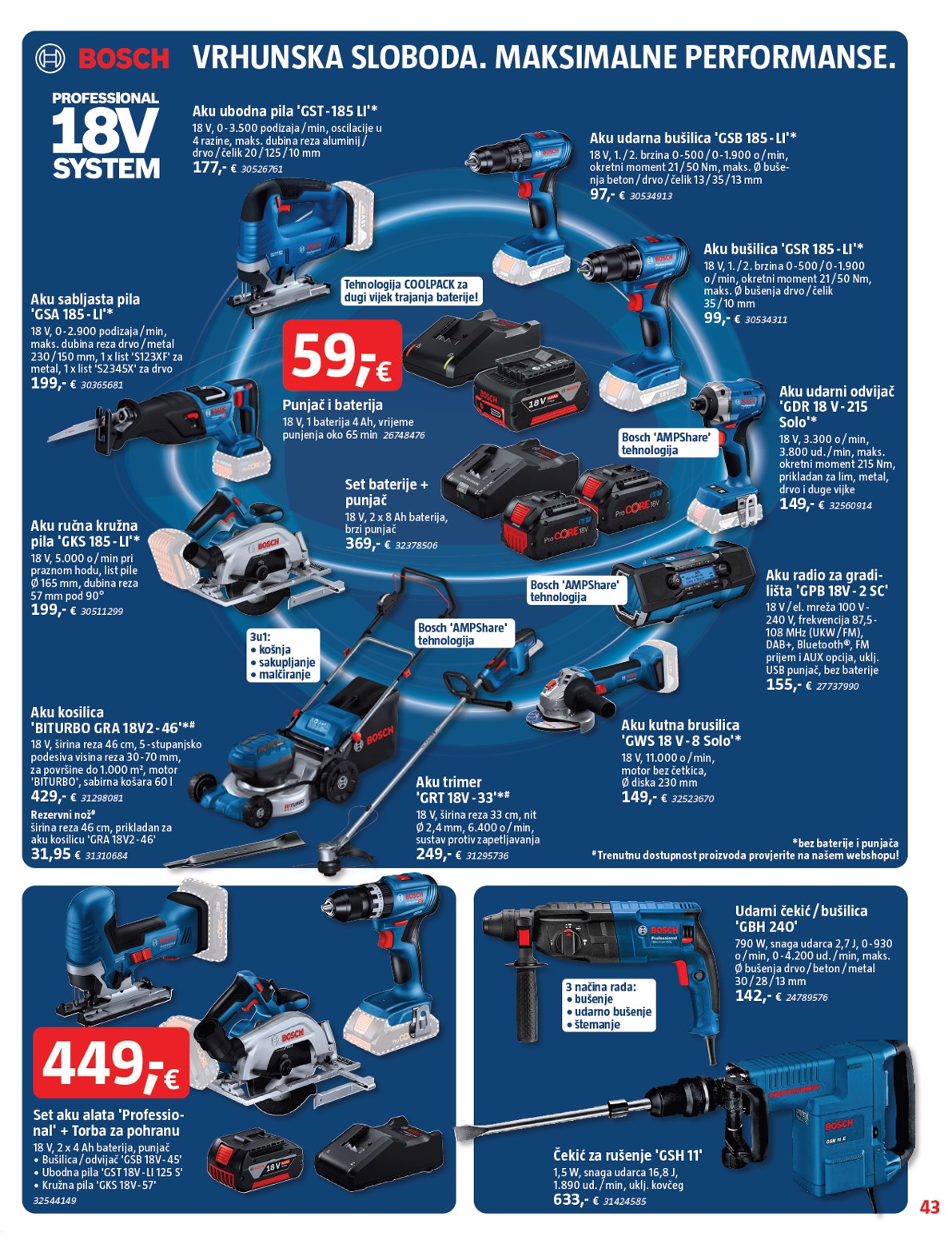 bauhaus - Prelistajte katalog BAUHAUS, vrijedi od 04.09. do 01.10. - page: 43