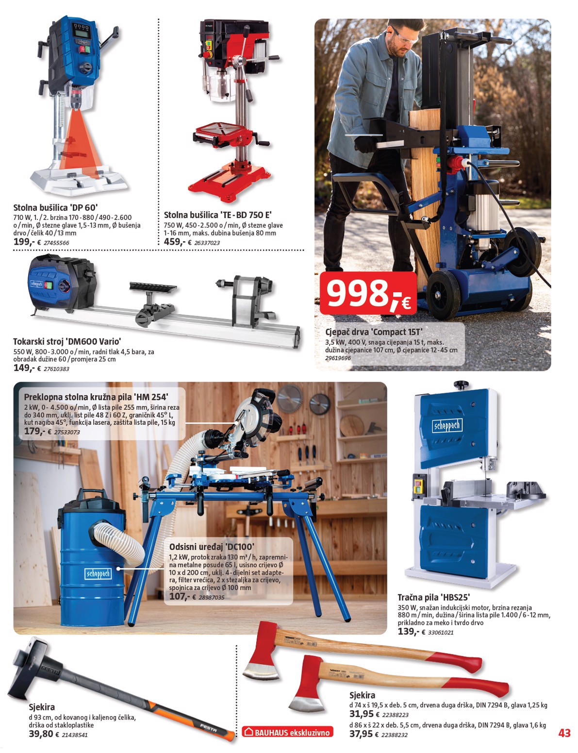 bauhaus - Prelistajte katalog BAUHAUS, vrijedi od 02.10. do 05.11. - page: 43