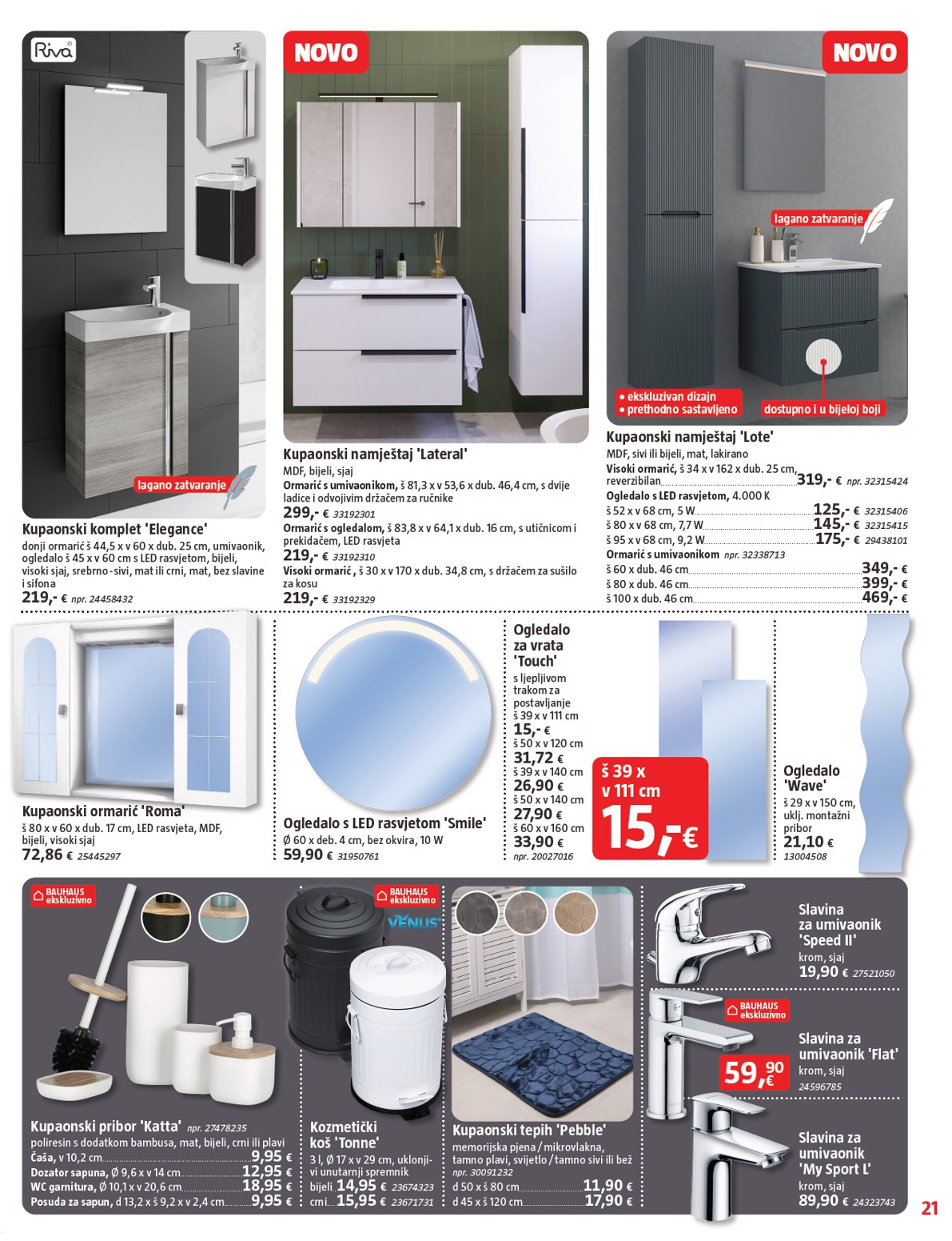 bauhaus - Prelistajte katalog BAUHAUS, vrijedi od 06.11. do 03.12. - page: 21