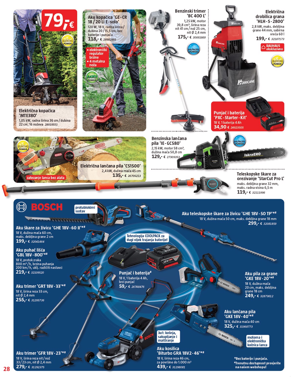 bauhaus - Prelistajte katalog BAUHAUS, vrijedi od 29.01. do 04.03. - page: 28
