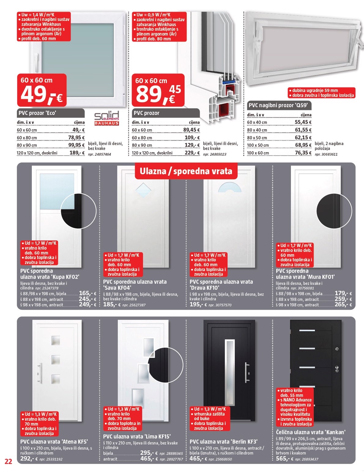 bauhaus - Prelistajte katalog BAUHAUS, vrijedi od 01.04.2026 do 14.04.2026 - page: 22