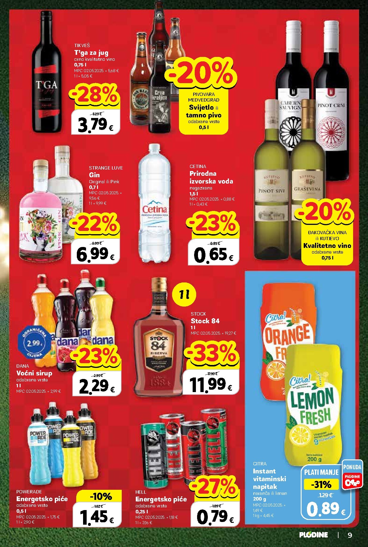 plodine - Aktualni katalog Plodine od srijede, 03.06.2026 do utorka, 09.06.2026 - page: 9