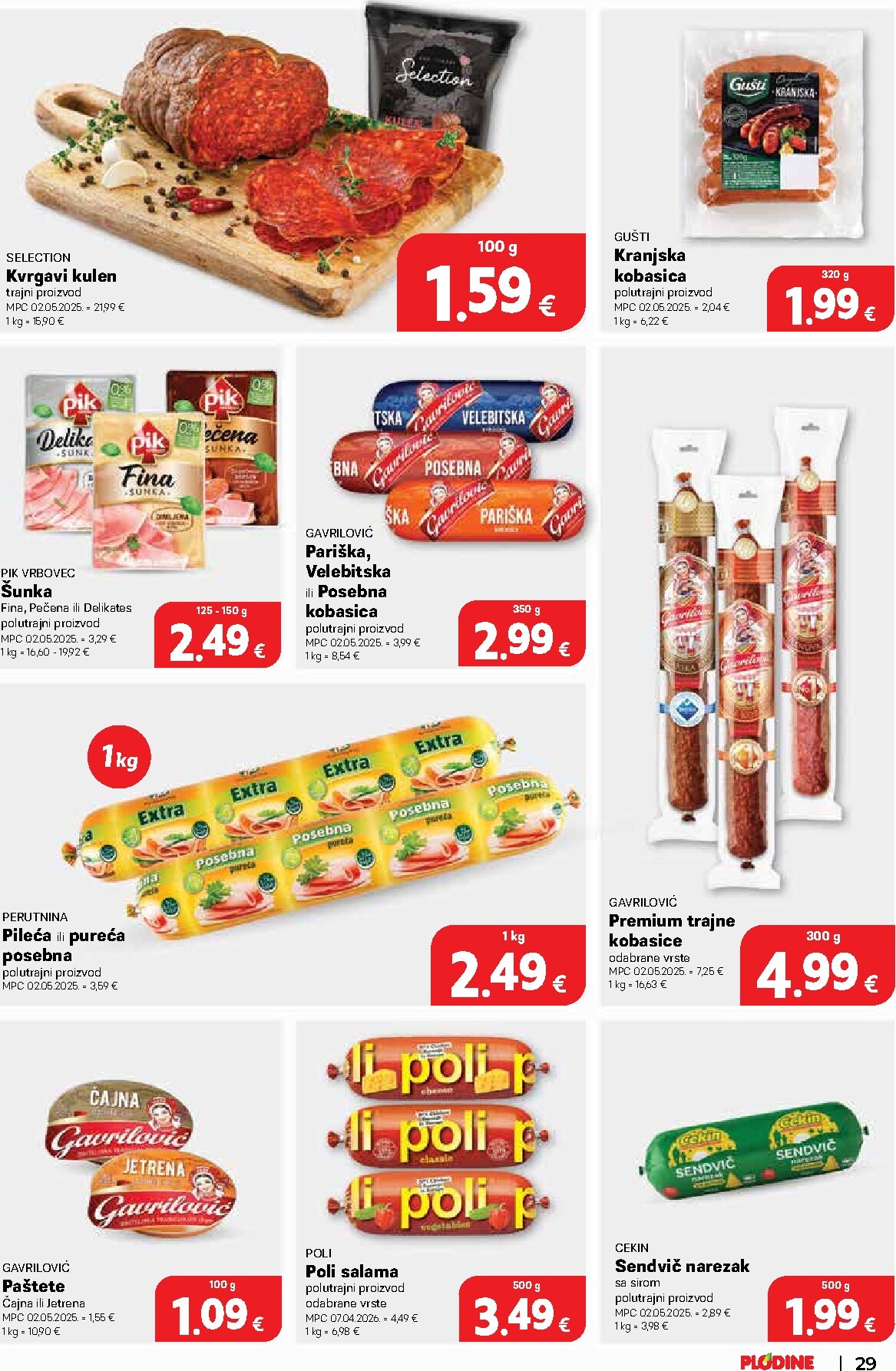 plodine - Aktualni katalog Plodine od srijede, 03.06.2026 do utorka, 09.06.2026 - page: 29