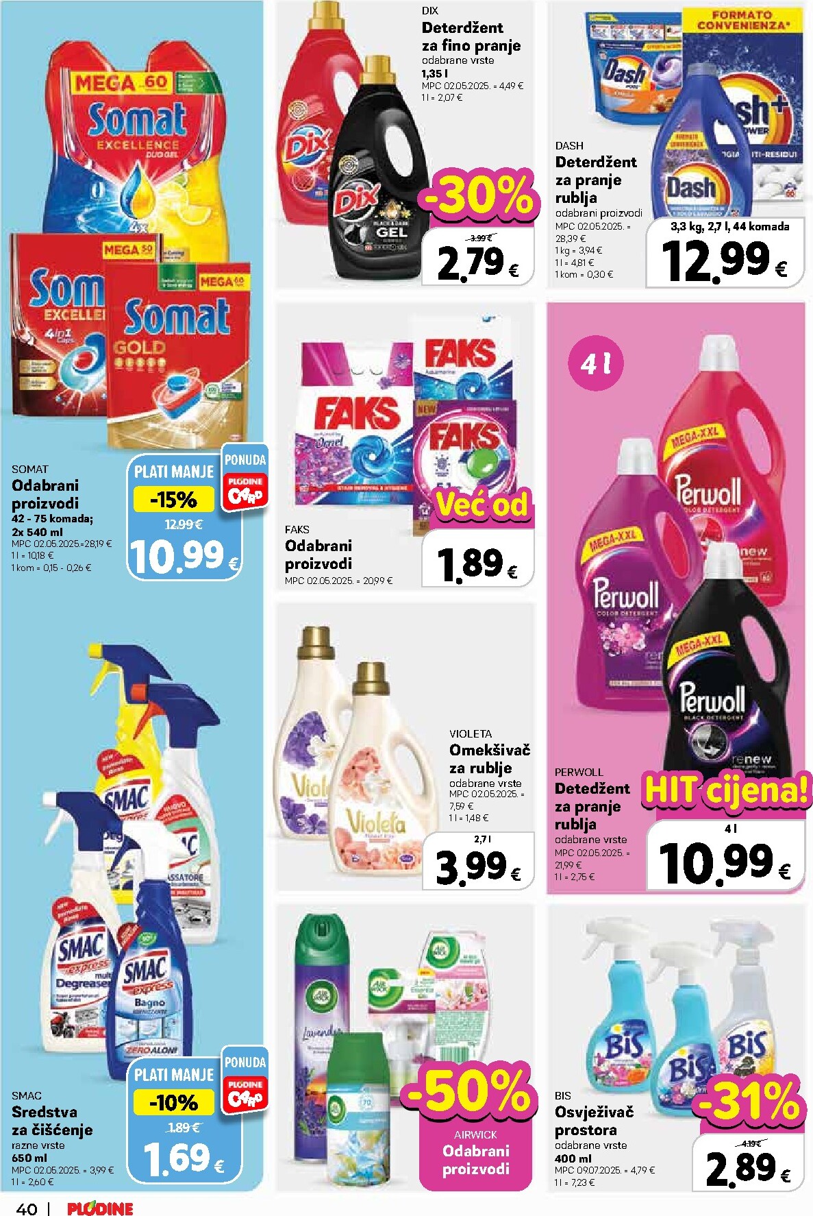 plodine - Aktualni katalog Plodine od srijede, 03.06.2026 do utorka, 09.06.2026 - page: 40