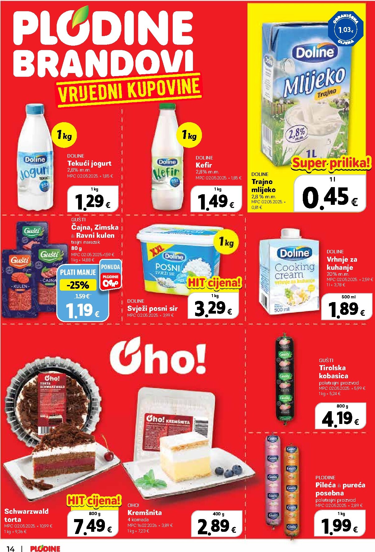 plodine - Aktualni katalog Plodine od srijede, 10.06.2026 do utorka, 16.06.2026 - page: 14
