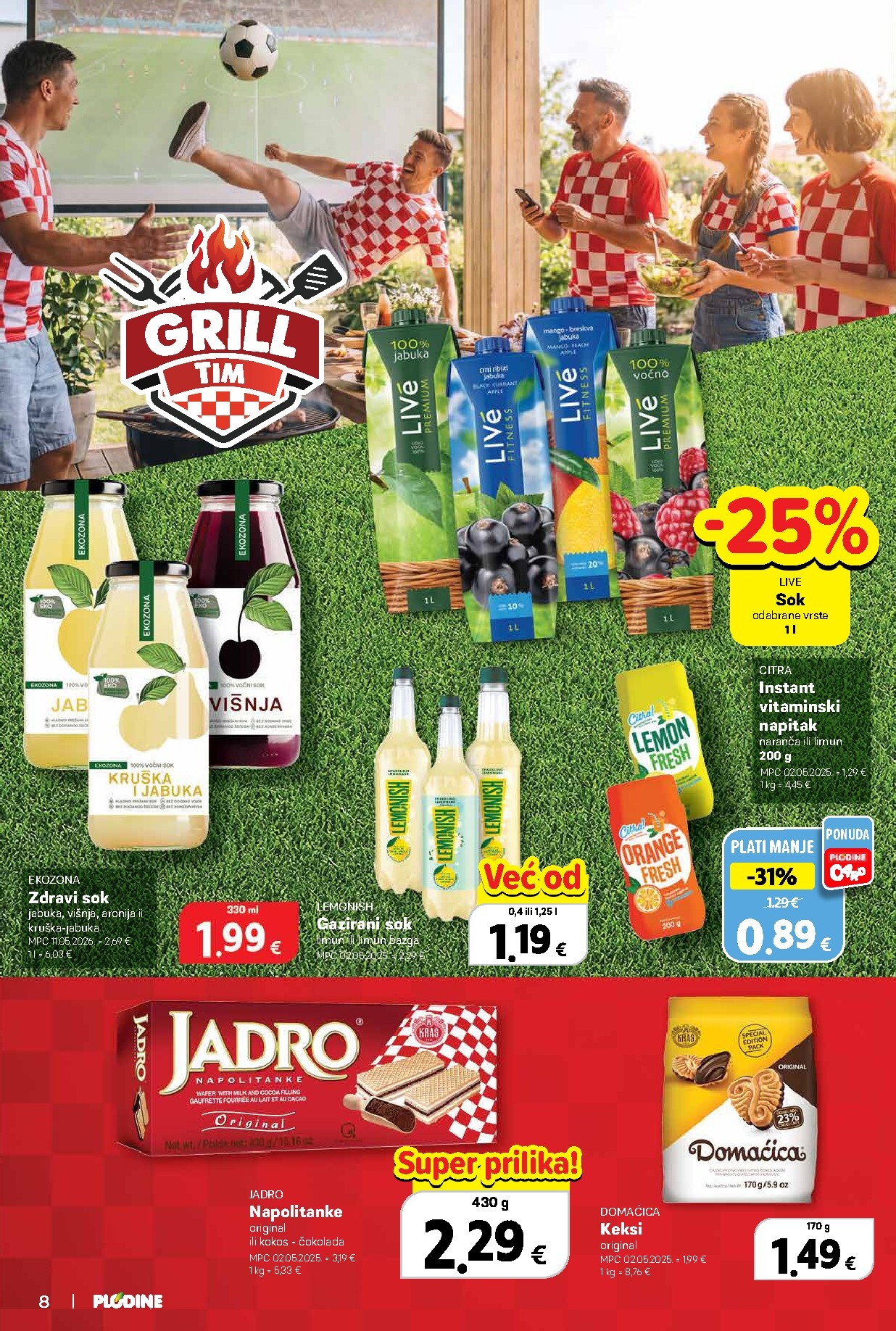 plodine - Novi Plodine katalog od srijede, 17.06.2026 do utorka, 23.06.2026 - page: 8