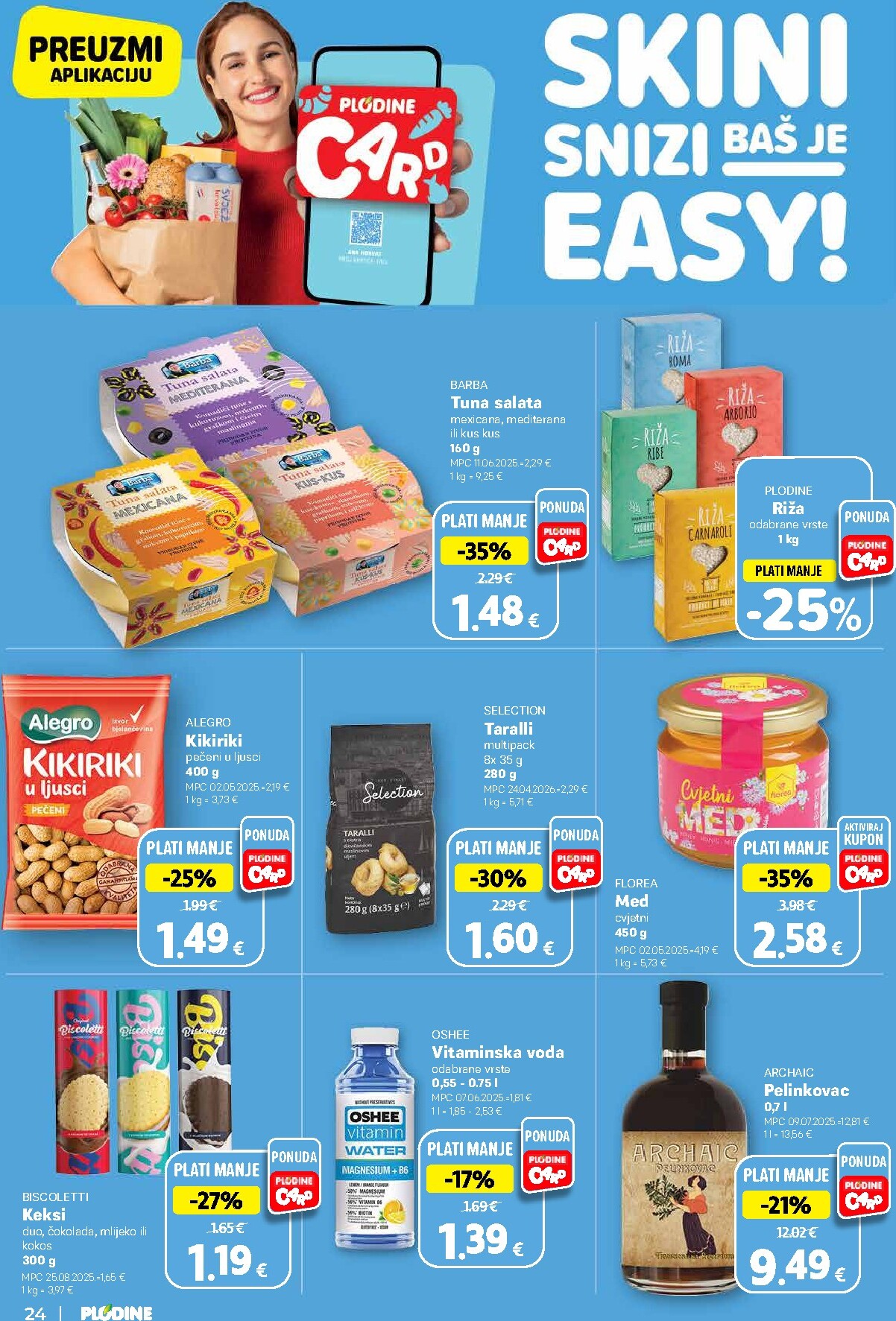 plodine - Novi Plodine - Otvorenje Knin katalog od četvrtka, 18.06.2026 do utorka, 23.06.2026 - page: 24