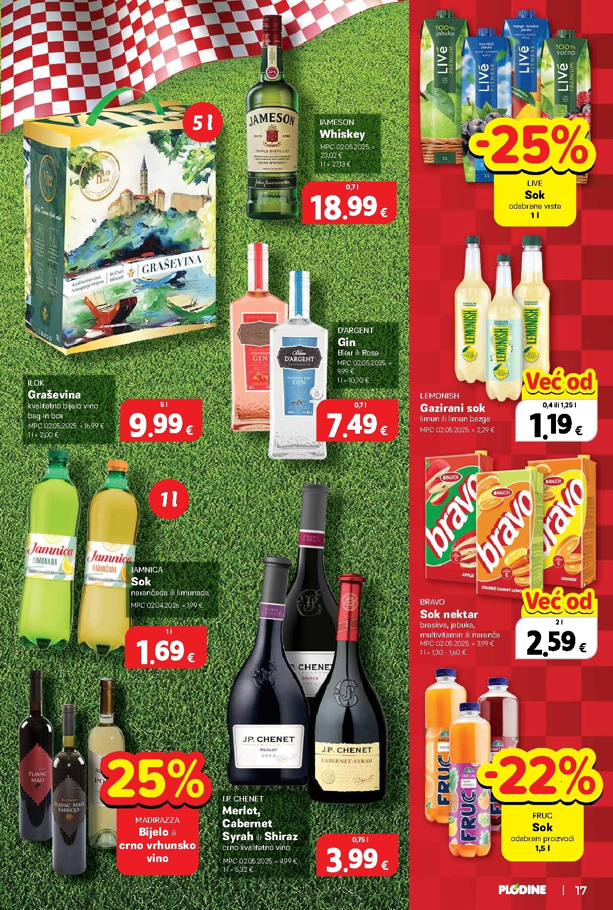 plodine - Novi Plodine - Otvorenje Knin katalog od četvrtka, 18.06.2026 do utorka, 23.06.2026 - page: 17
