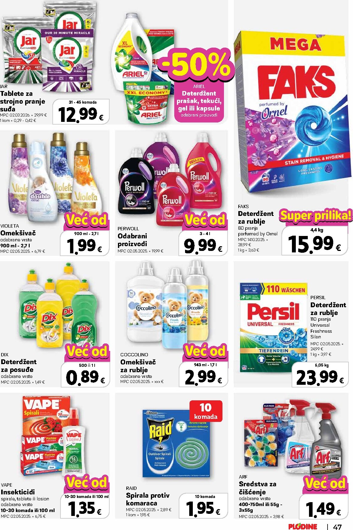 plodine - Novi Plodine - Otvorenje Knin katalog od četvrtka, 18.06.2026 do utorka, 23.06.2026 - page: 47